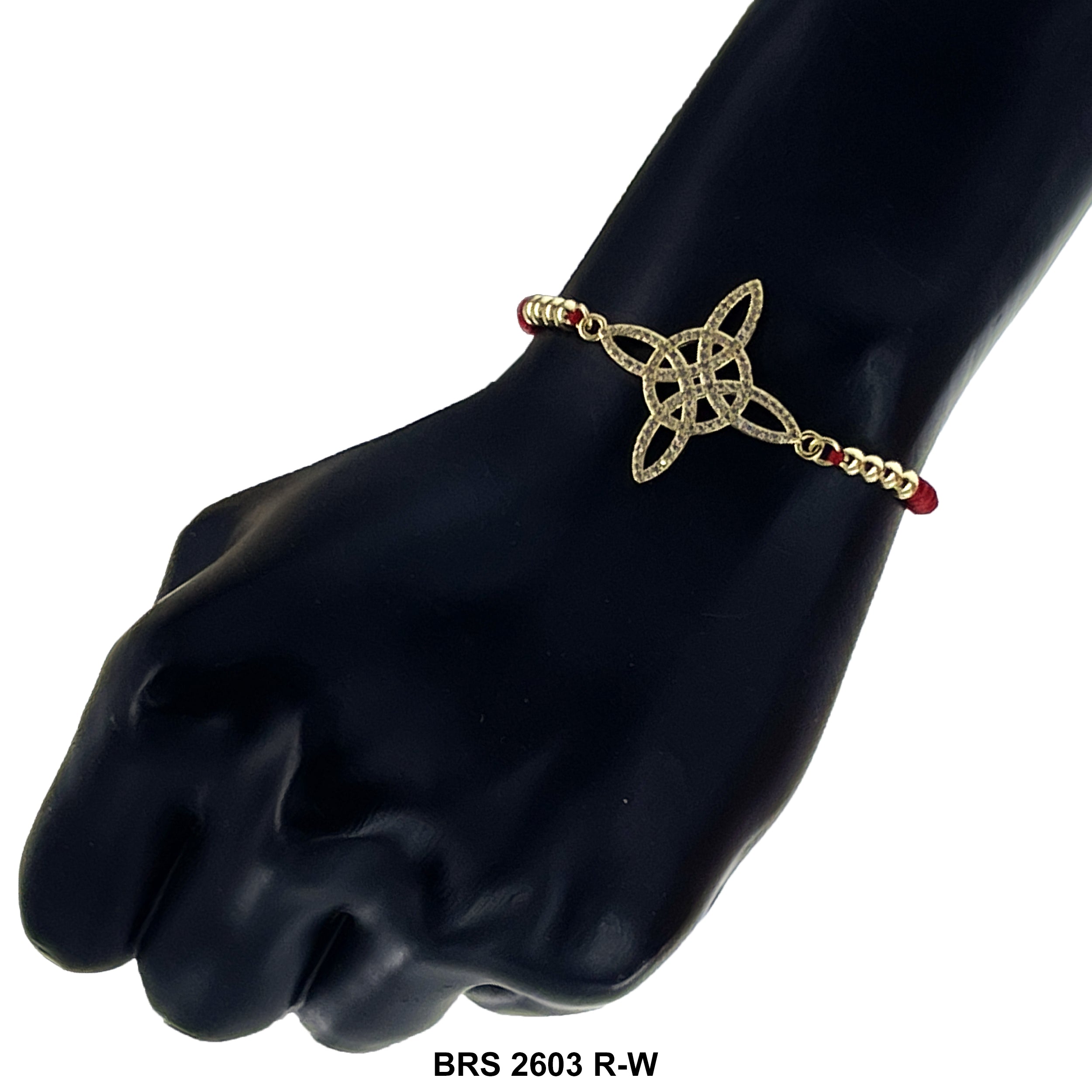 El Nudo De Brujas Adjustable Bracelet BRS 2603 R-W