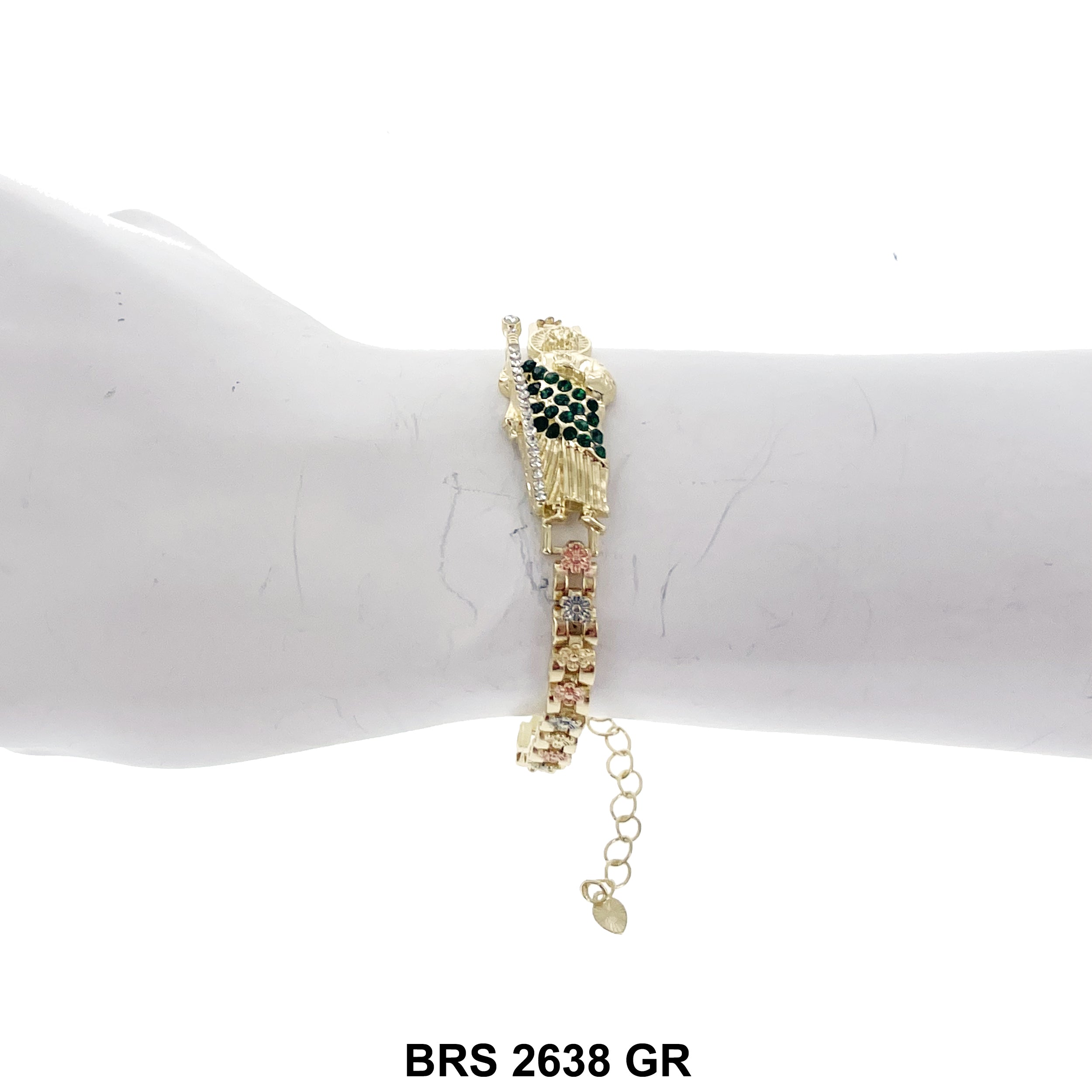 Pulsera Ajustable San Judas BRS 2431 GR