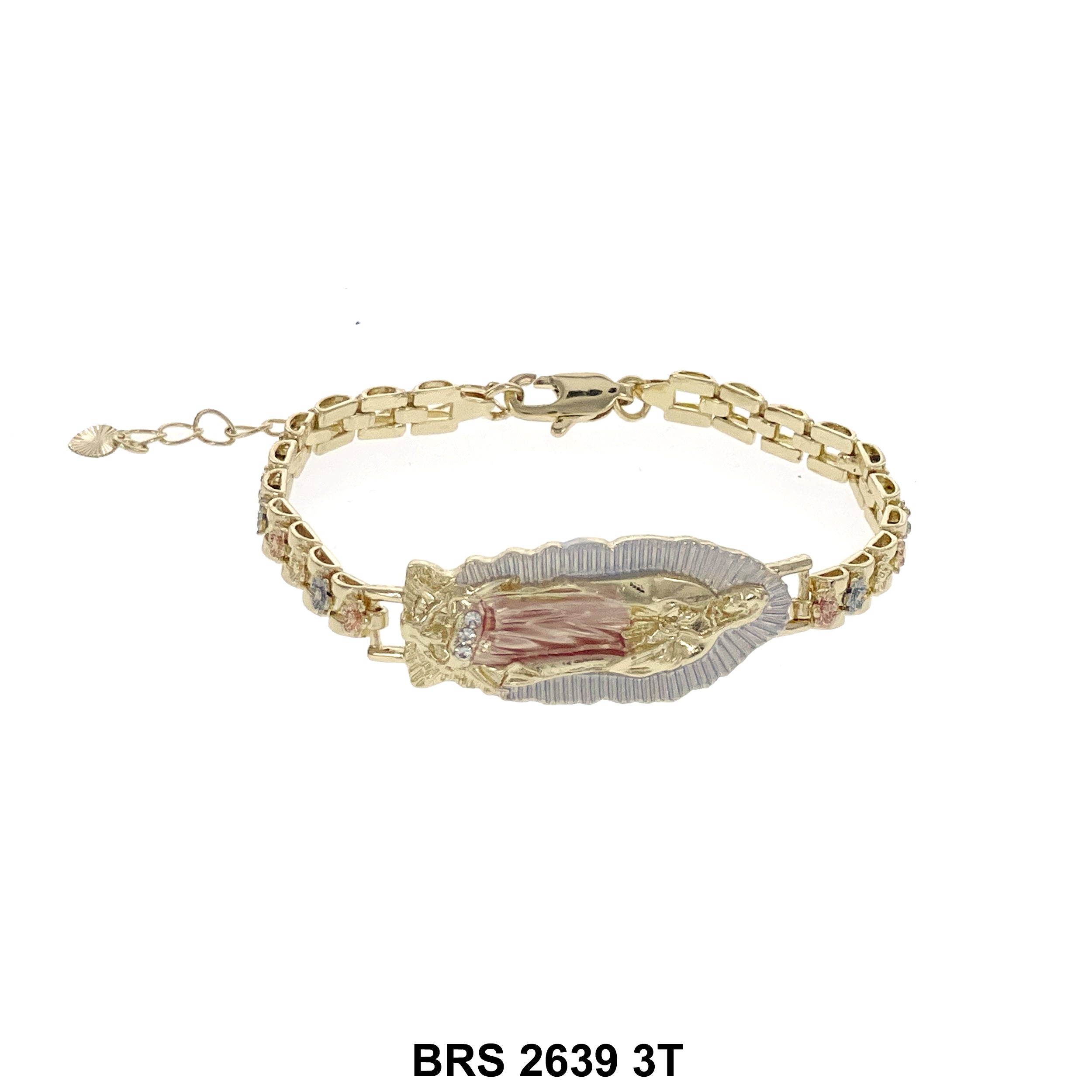 Pulsera Ajustable San Judas BRS 2431 GR