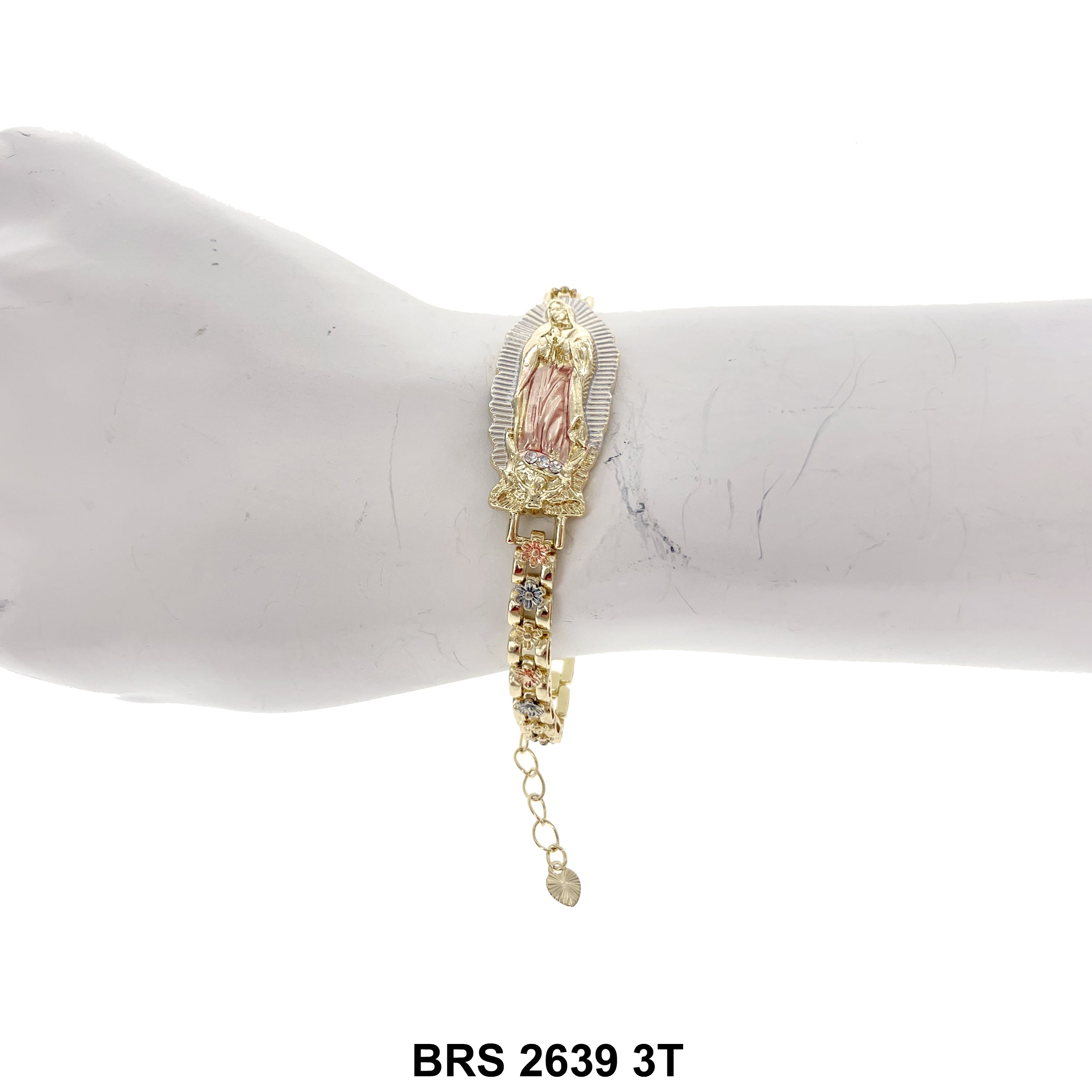 Pulsera Ajustable San Judas BRS 2431 GR