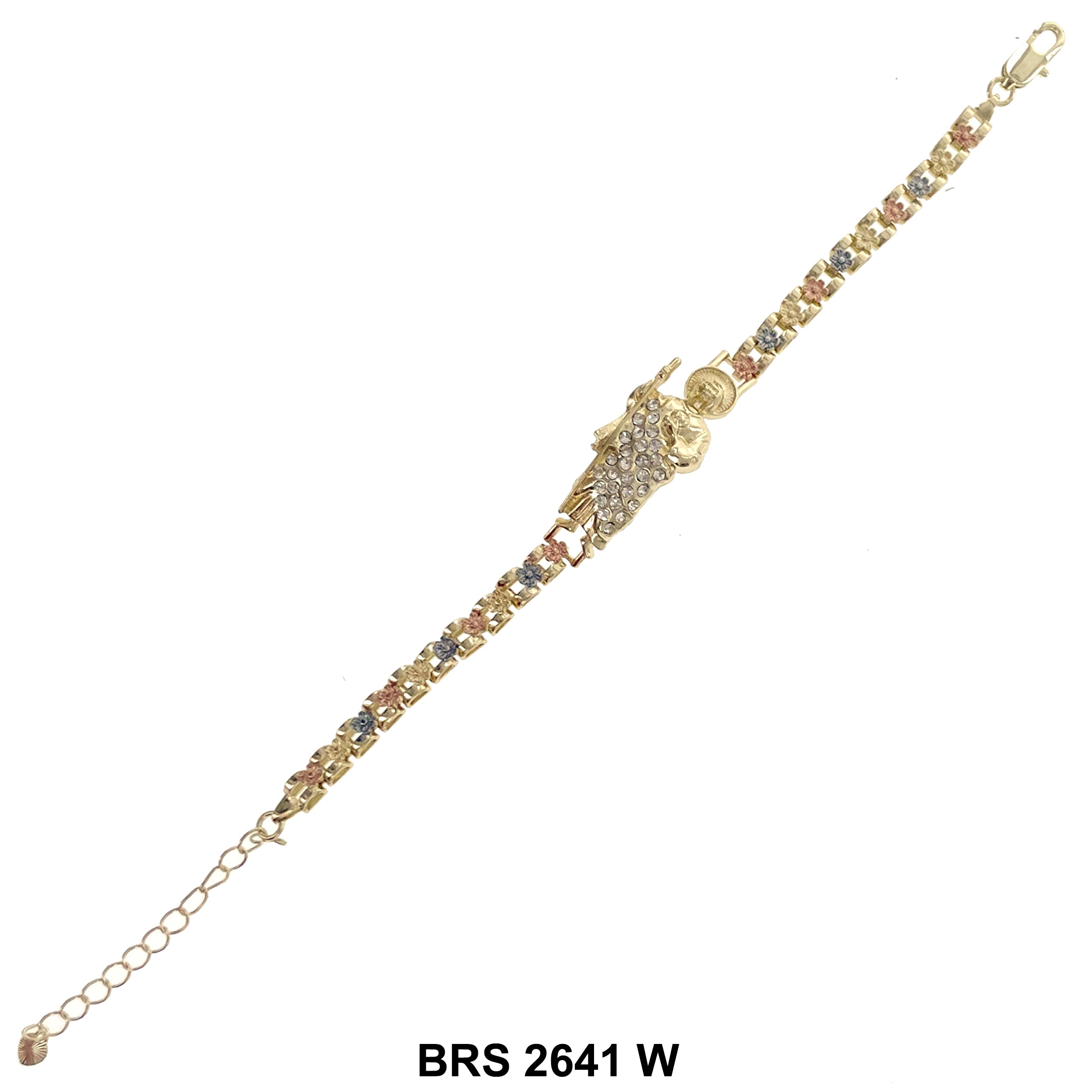 Pulsera Ajustable San Judas BRS 2431 GR