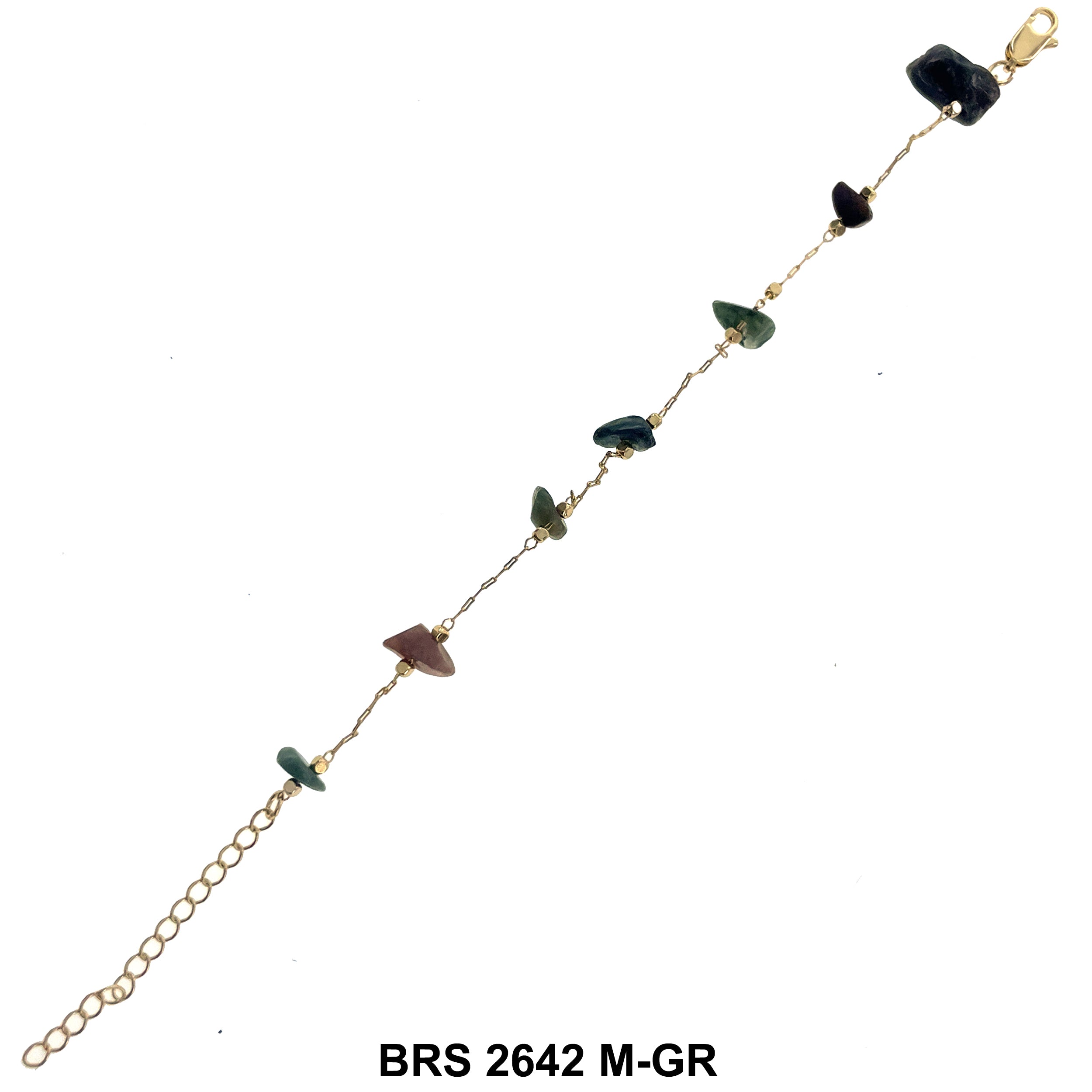 Natural Stones Bracelet BRS 2642 M-GR