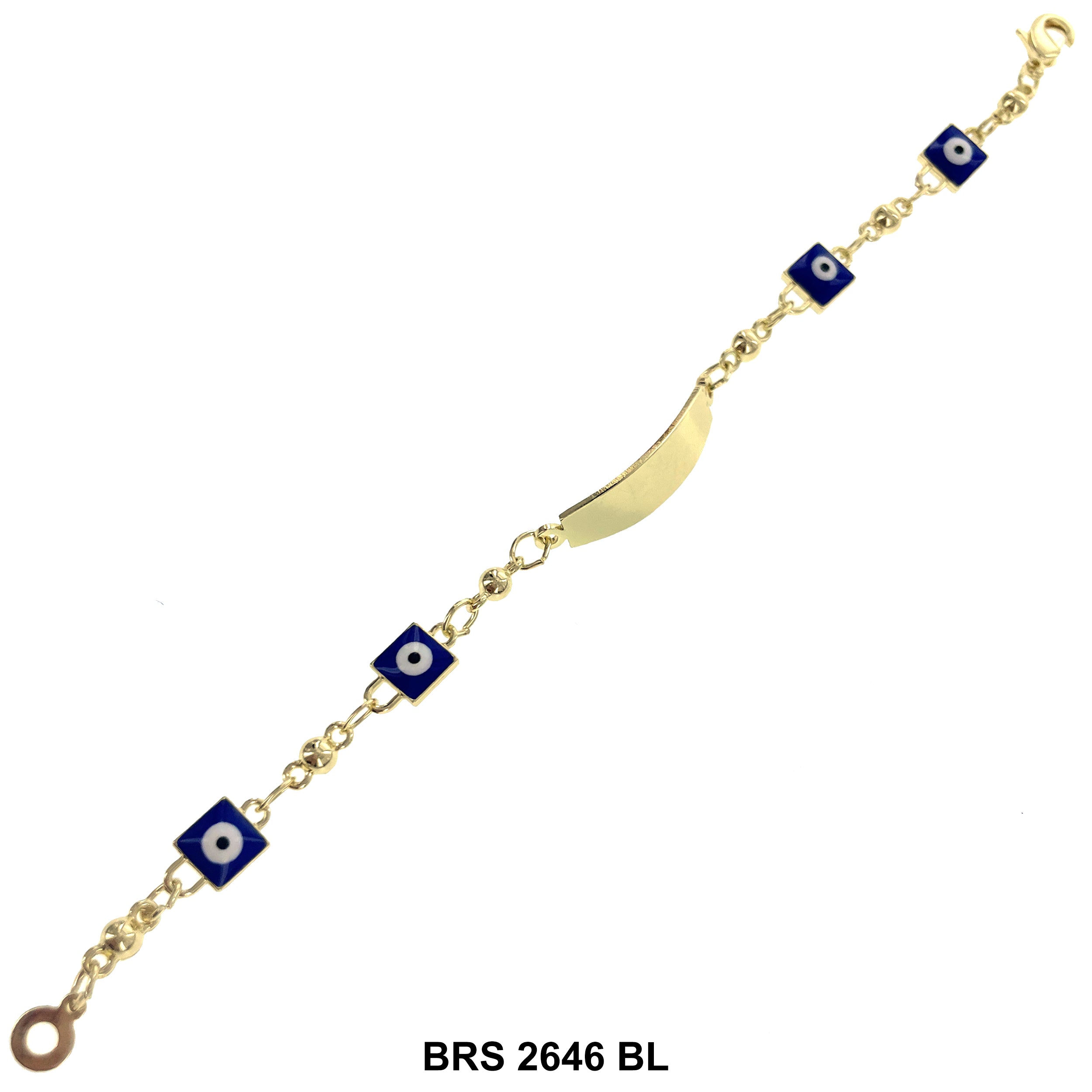 Evil Eye ID Bracelet BRS 2646 BL