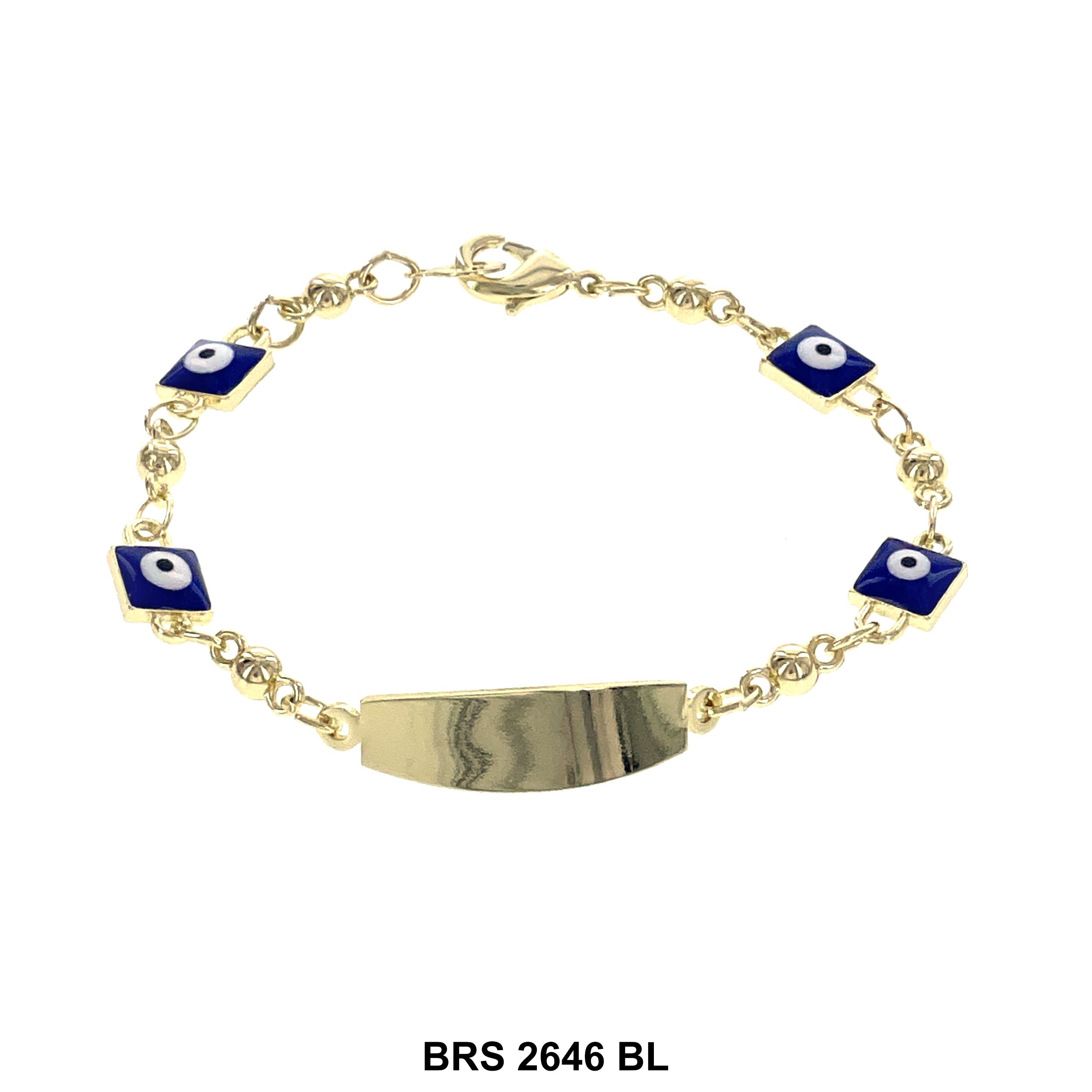 Evil Eye ID Bracelet BRS 2646 BL