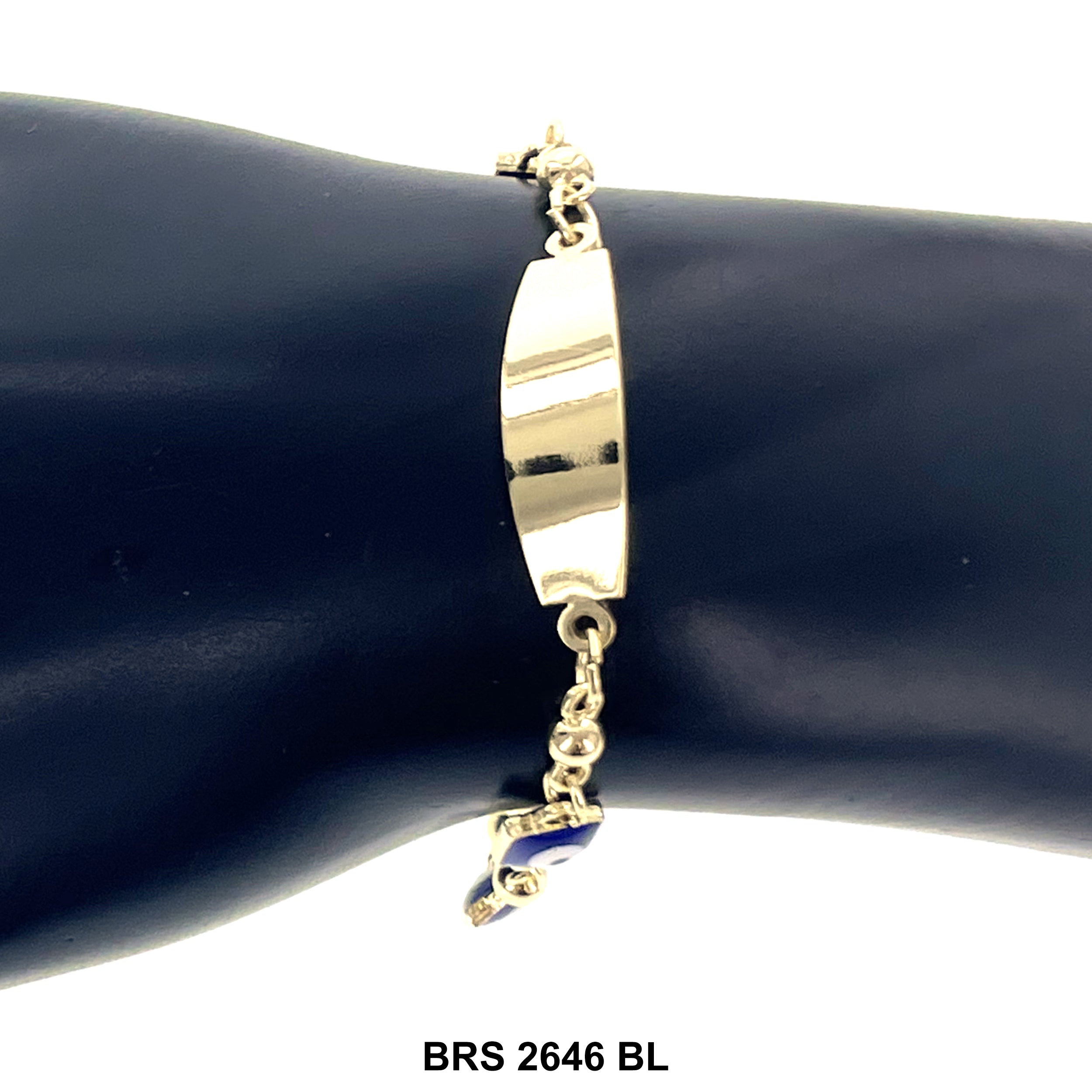 Evil Eye ID Bracelet BRS 2646 BL