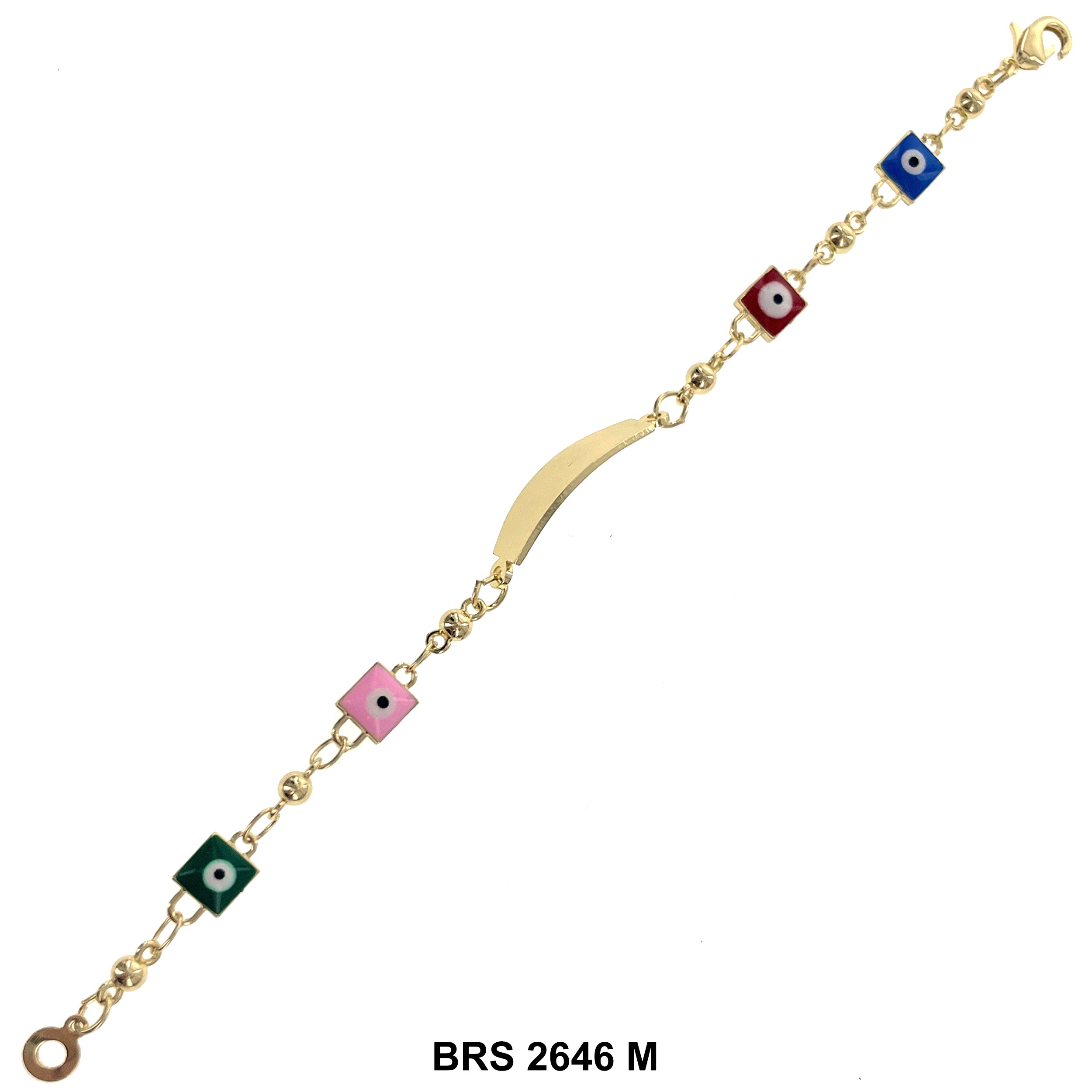 Evil Eye ID Bracelet BRS 2646 M