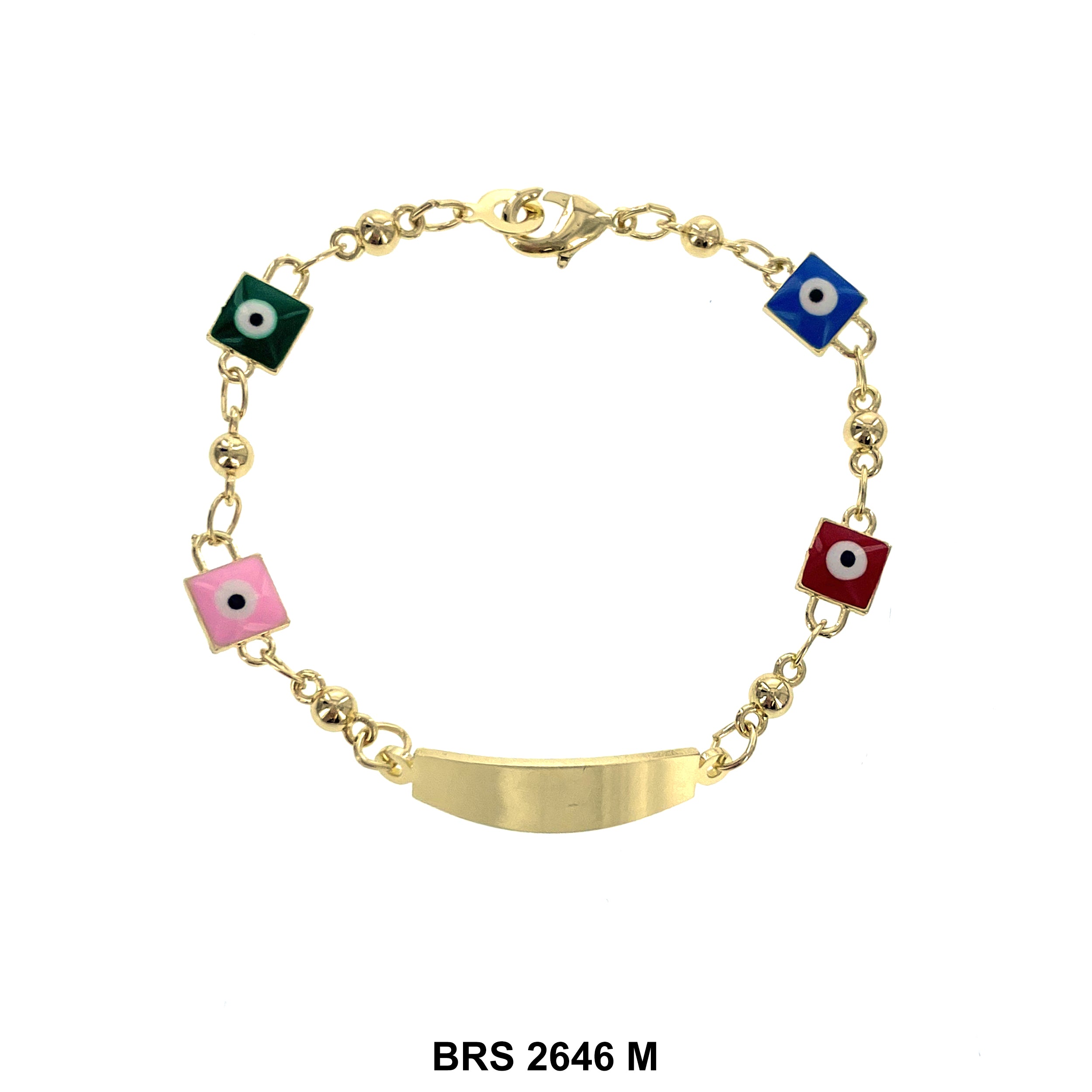 Evil Eye ID Bracelet BRS 2646 M