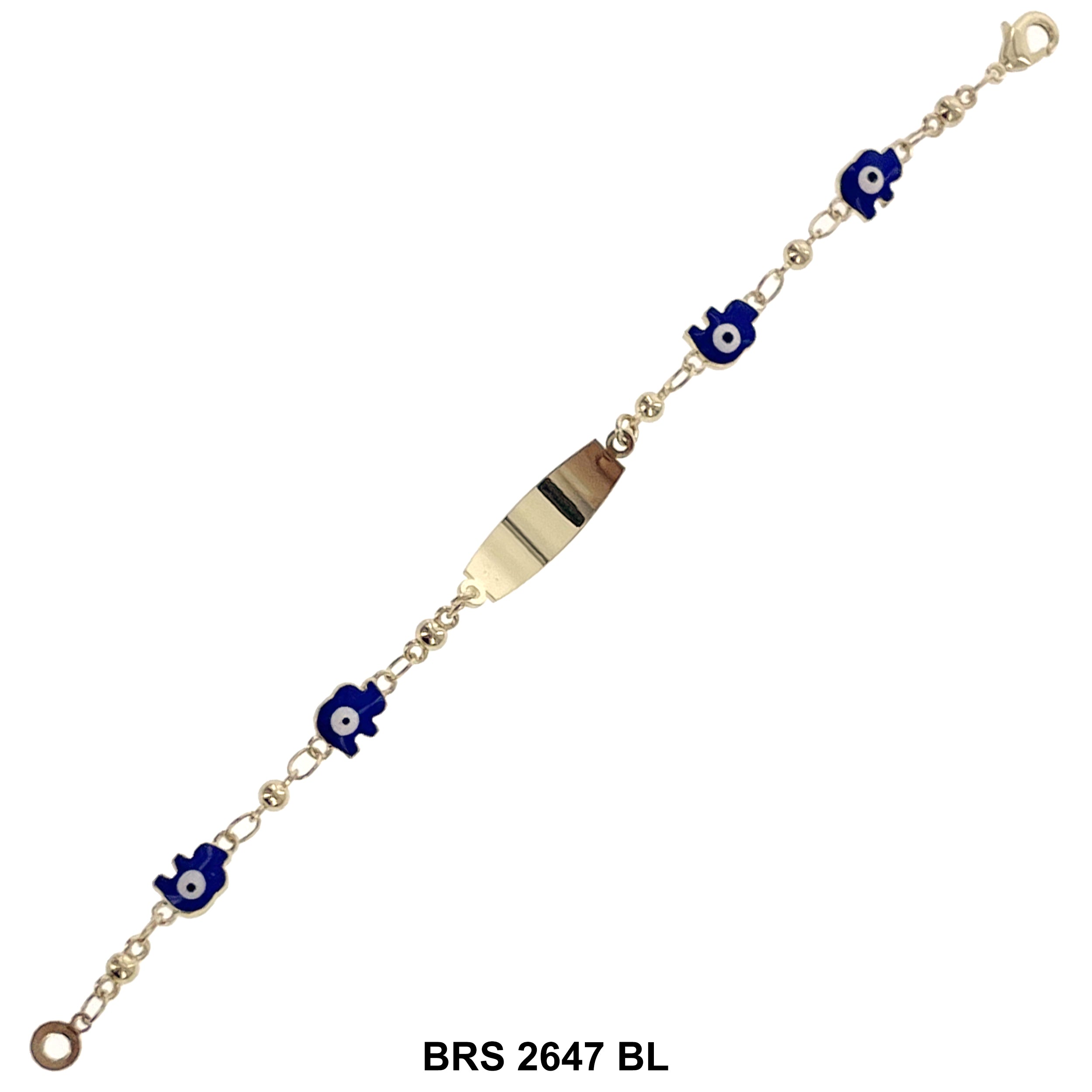 Evil Eye ID Bracelet BRS 2647 BL