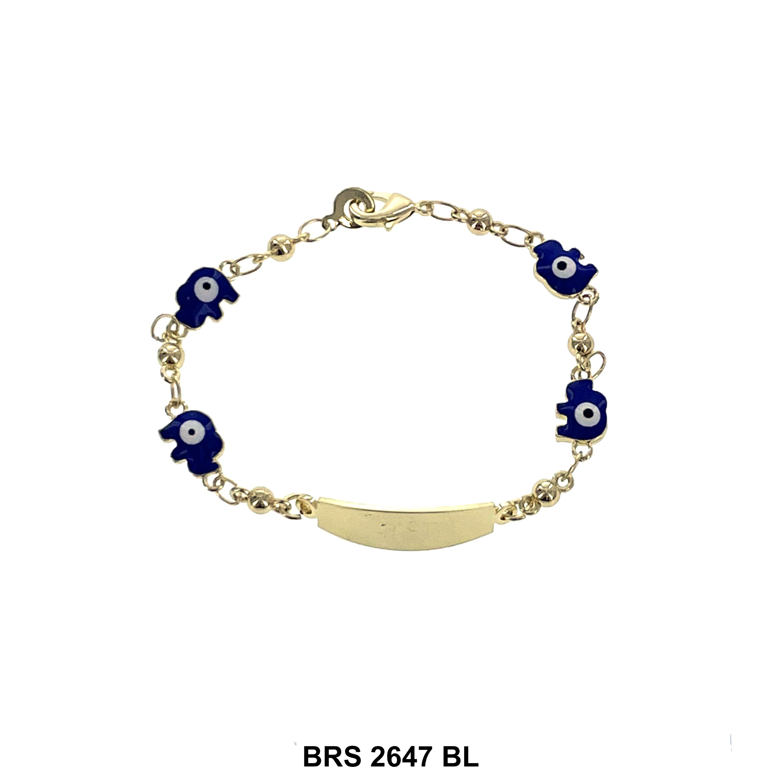 Evil Eye ID Bracelet BRS 2647 BL