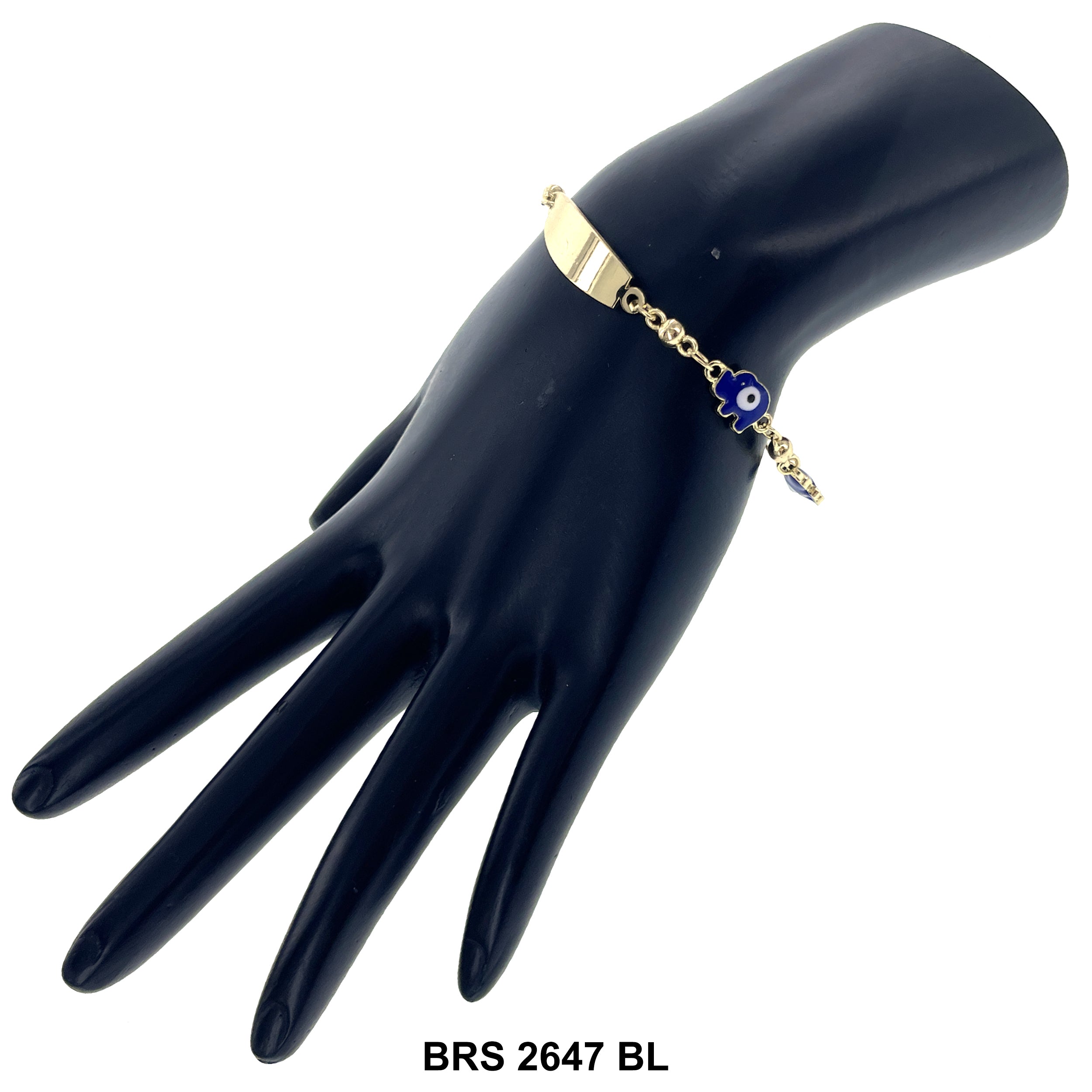 Evil Eye ID Bracelet BRS 2647 BL