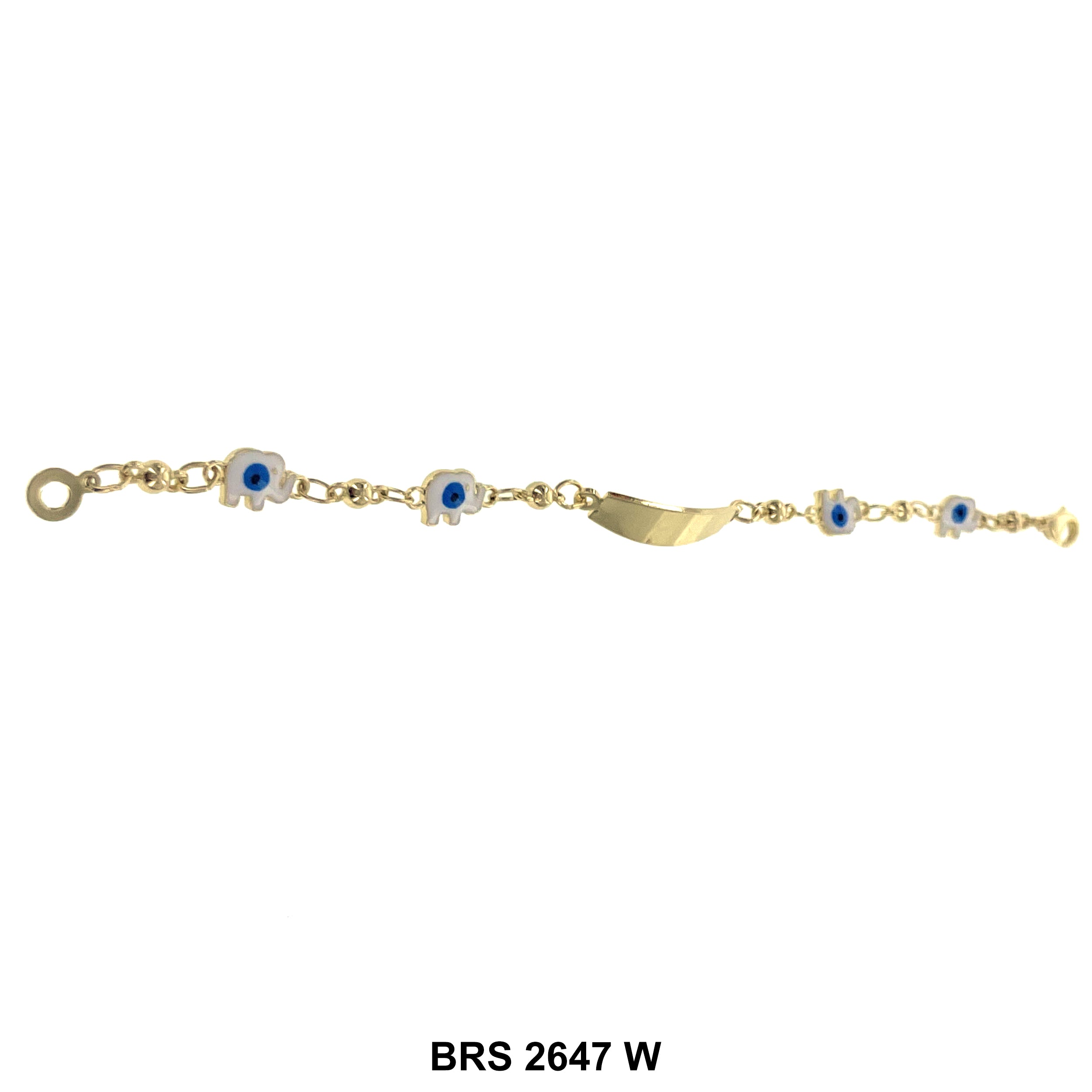 Evil Eye ID Bracelet BRS 2647 W