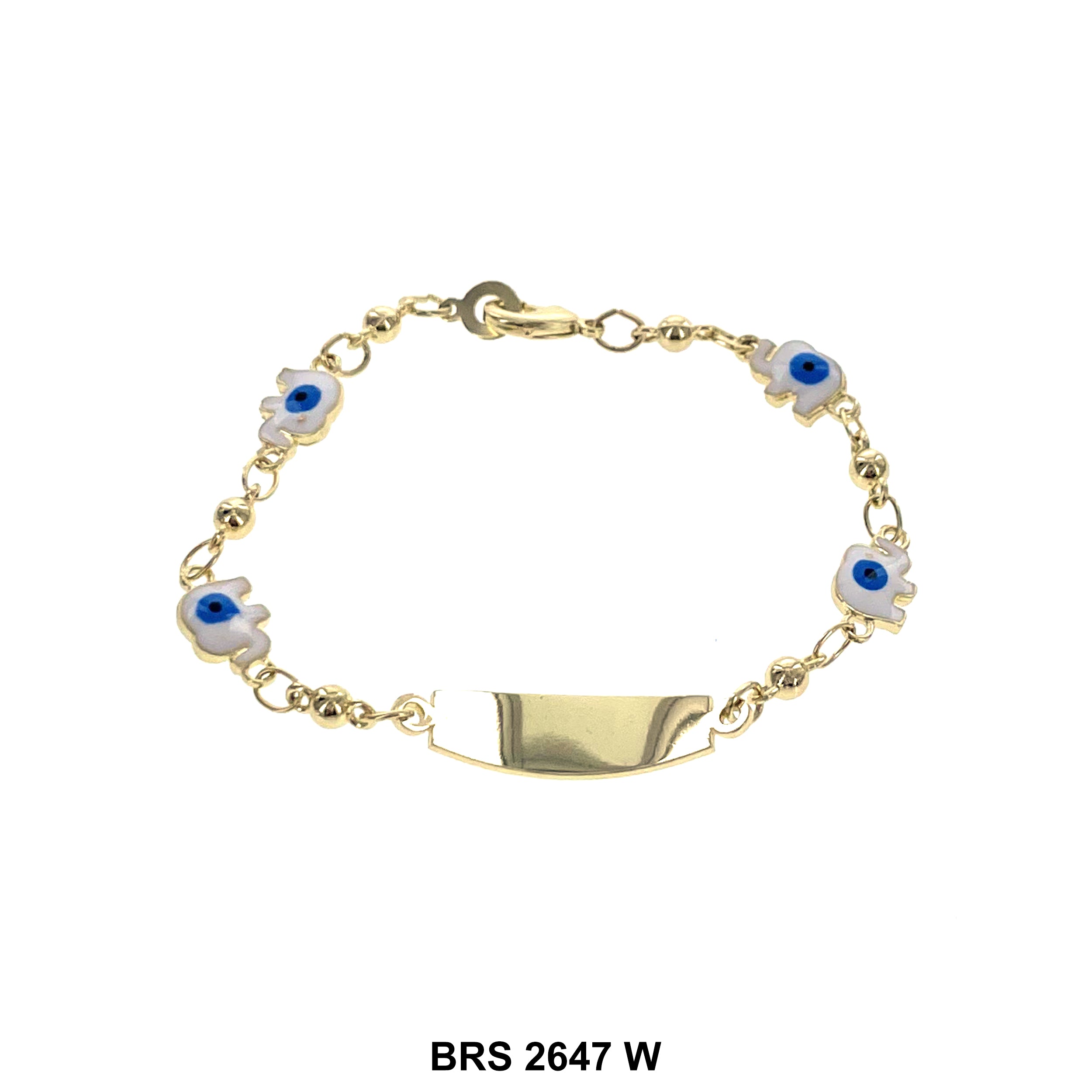 Evil Eye ID Bracelet BRS 2647 W