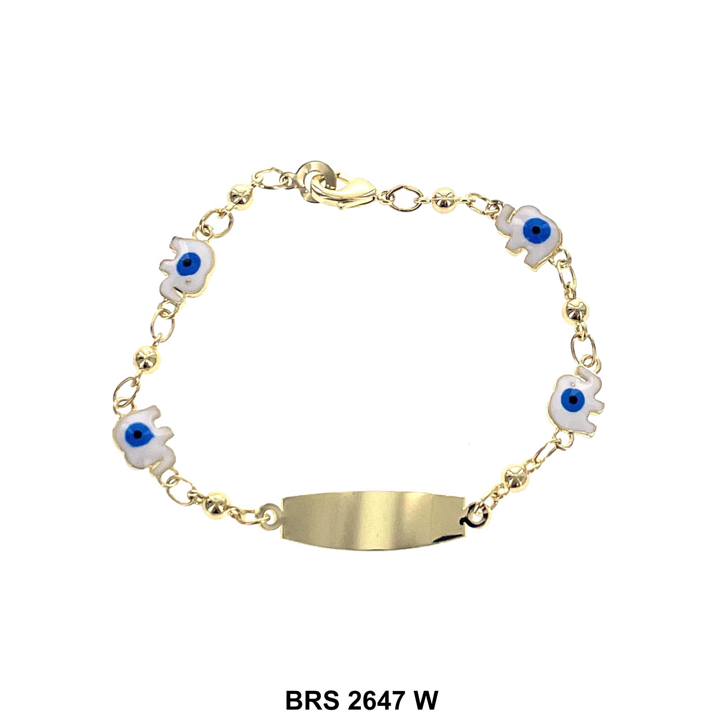 Evil Eye ID Bracelet BRS 2647 W