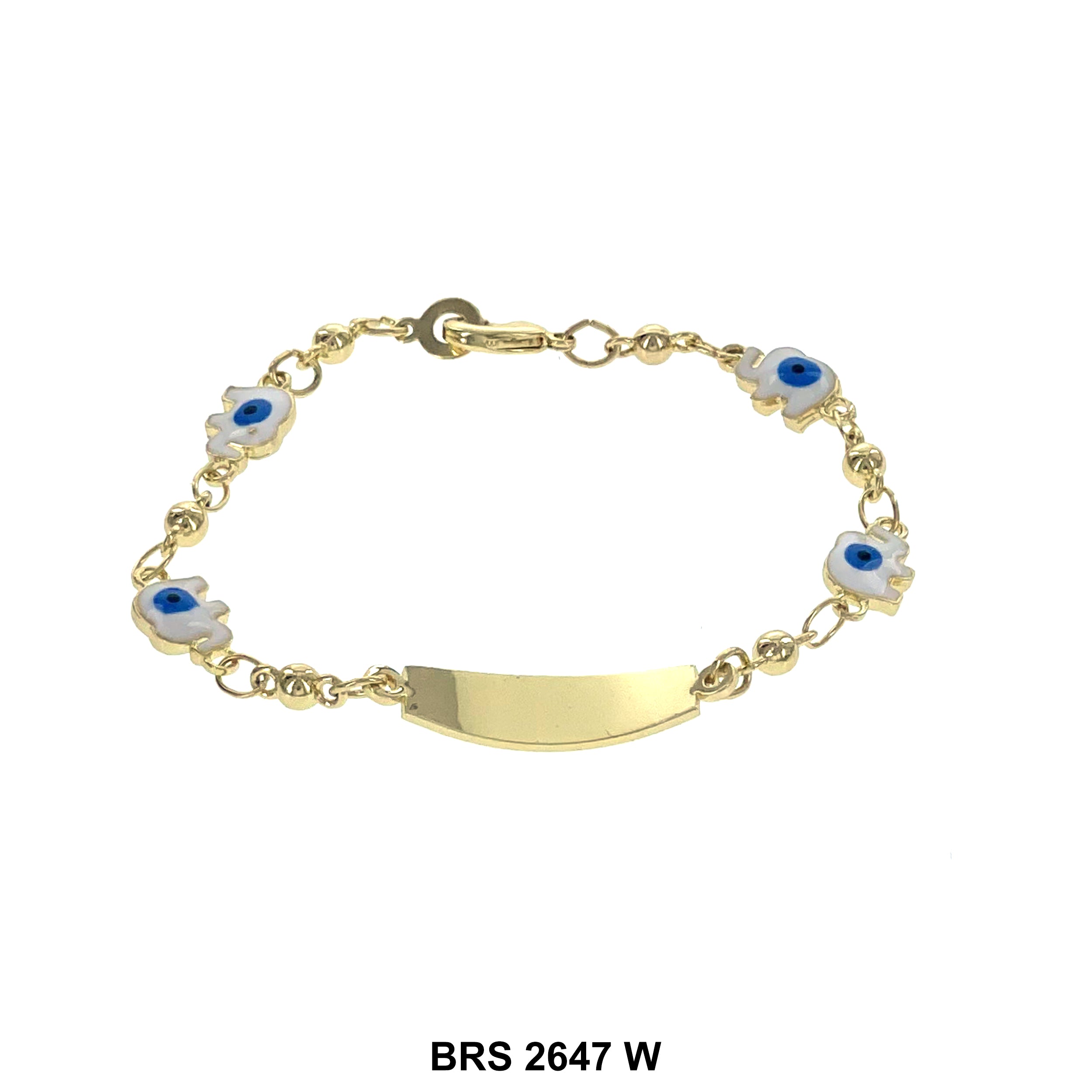 Evil Eye ID Bracelet BRS 2647 W