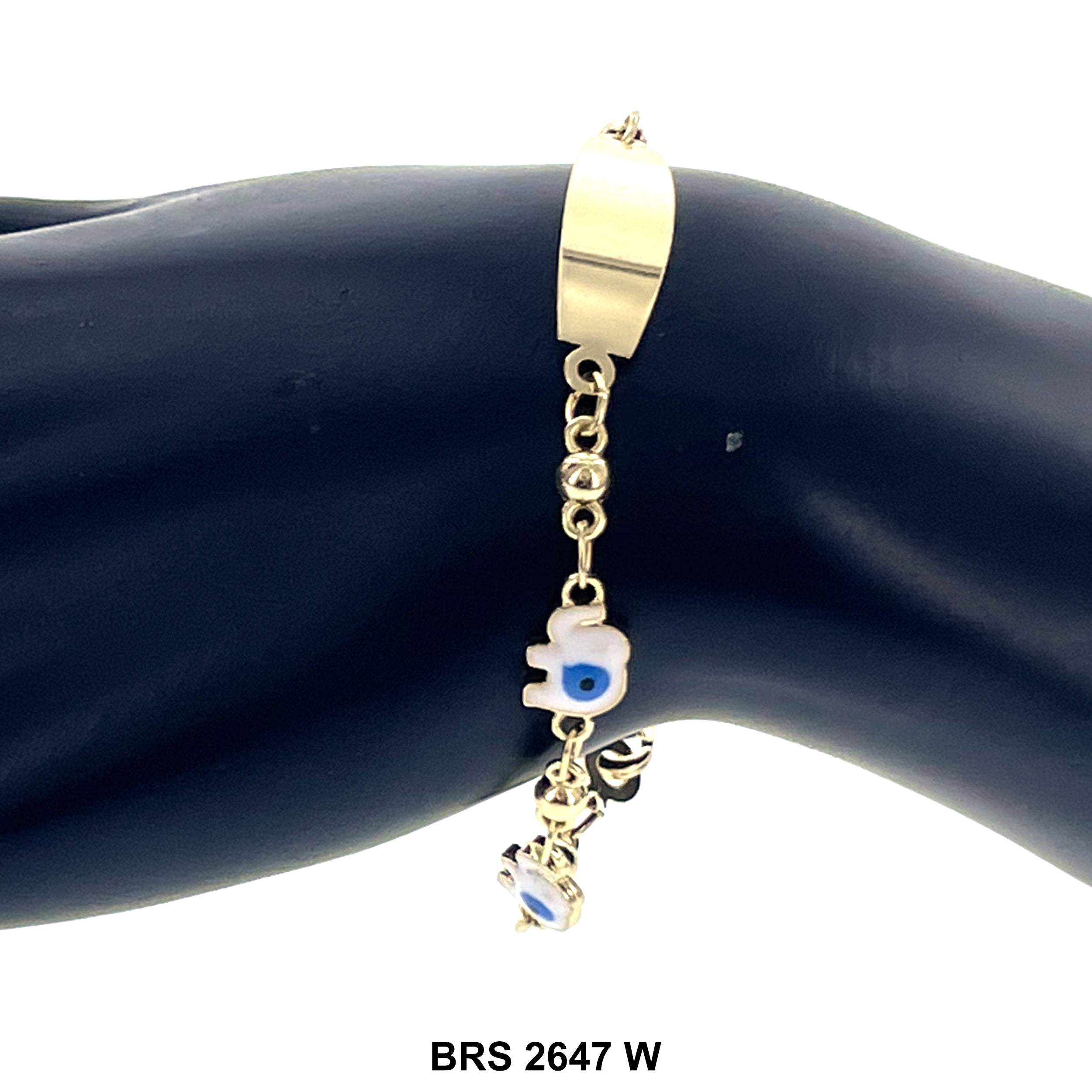 Evil Eye ID Bracelet BRS 2647 W