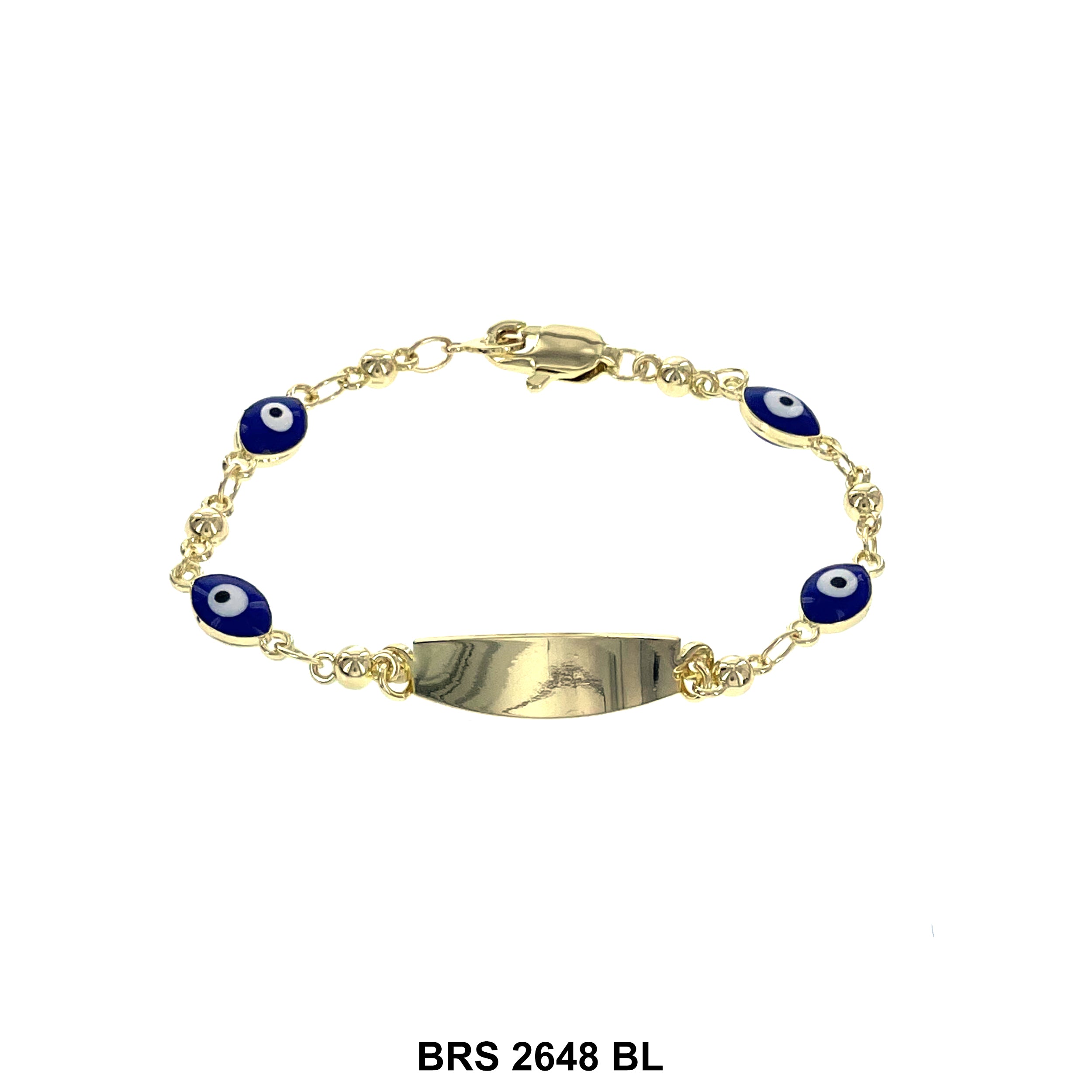 Evil Eye ID Bracelet BRS 2648 BL