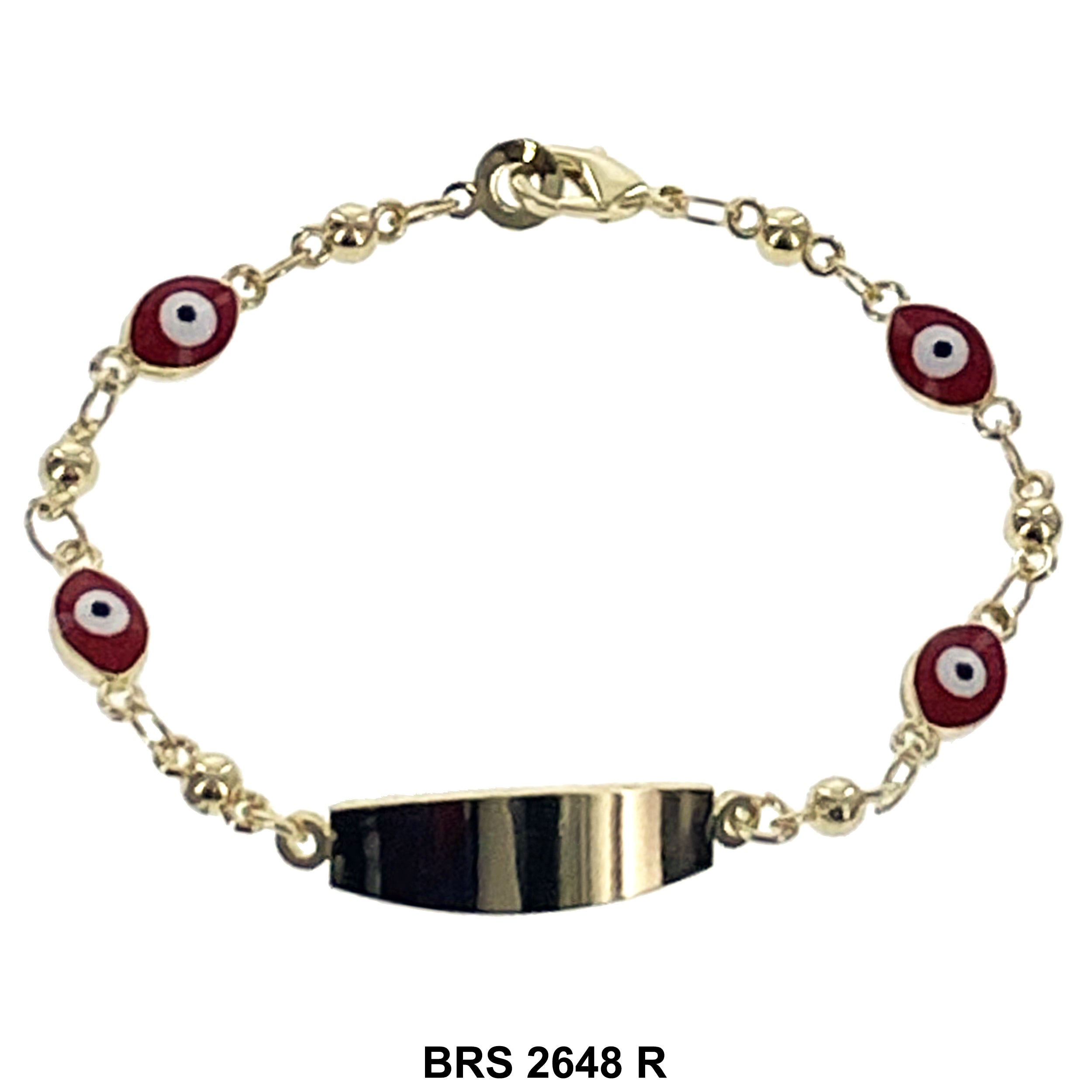 Evil Eye ID Bracelet BRS 2648 R