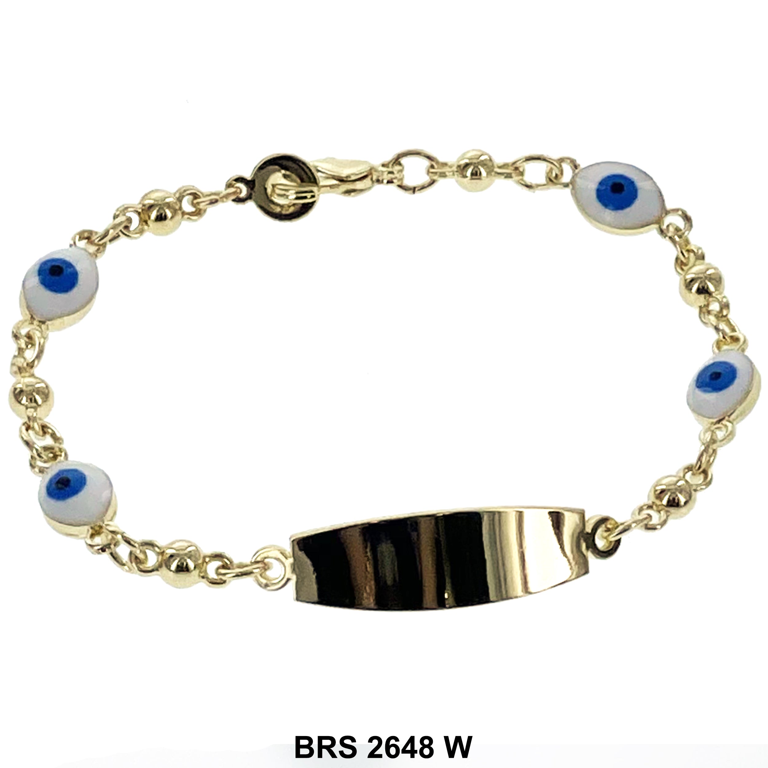 Evil Eye ID Bracelet BRS 2648 W