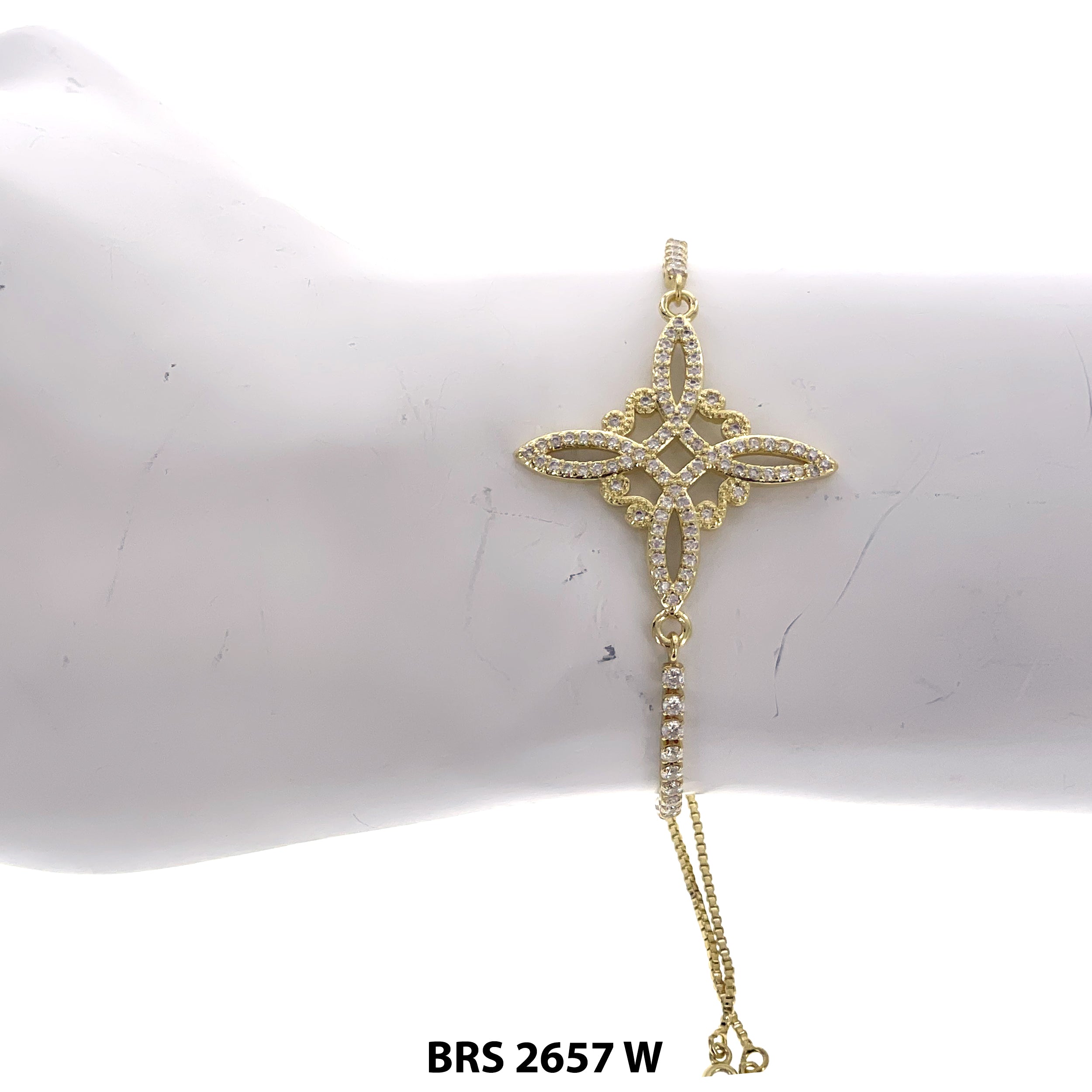 El Nudo De Brujas Adjustable Bracelet BRS 2657 W