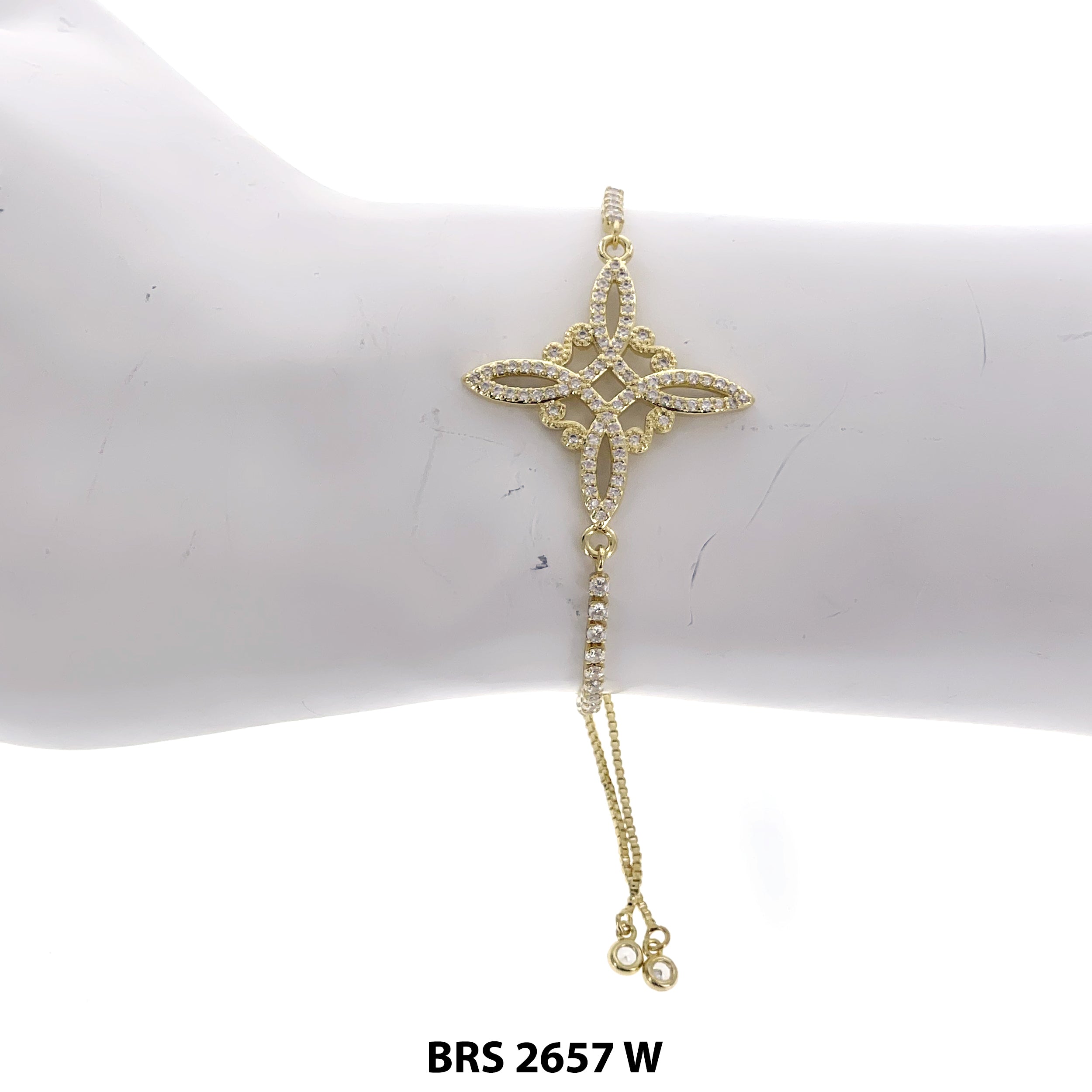 El Nudo De Brujas Adjustable Bracelet BRS 2657 W