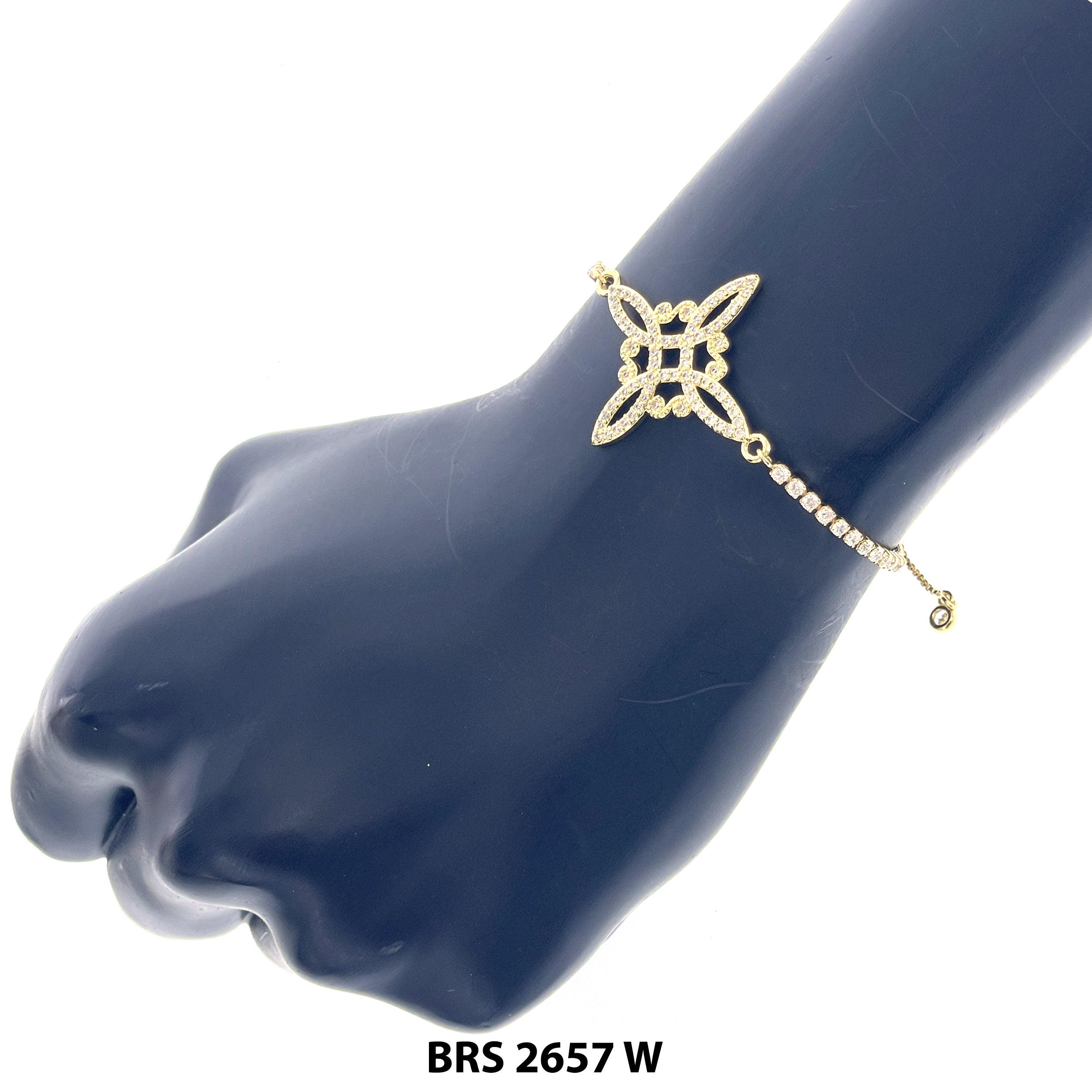 El Nudo De Brujas Adjustable Bracelet BRS 2657 W