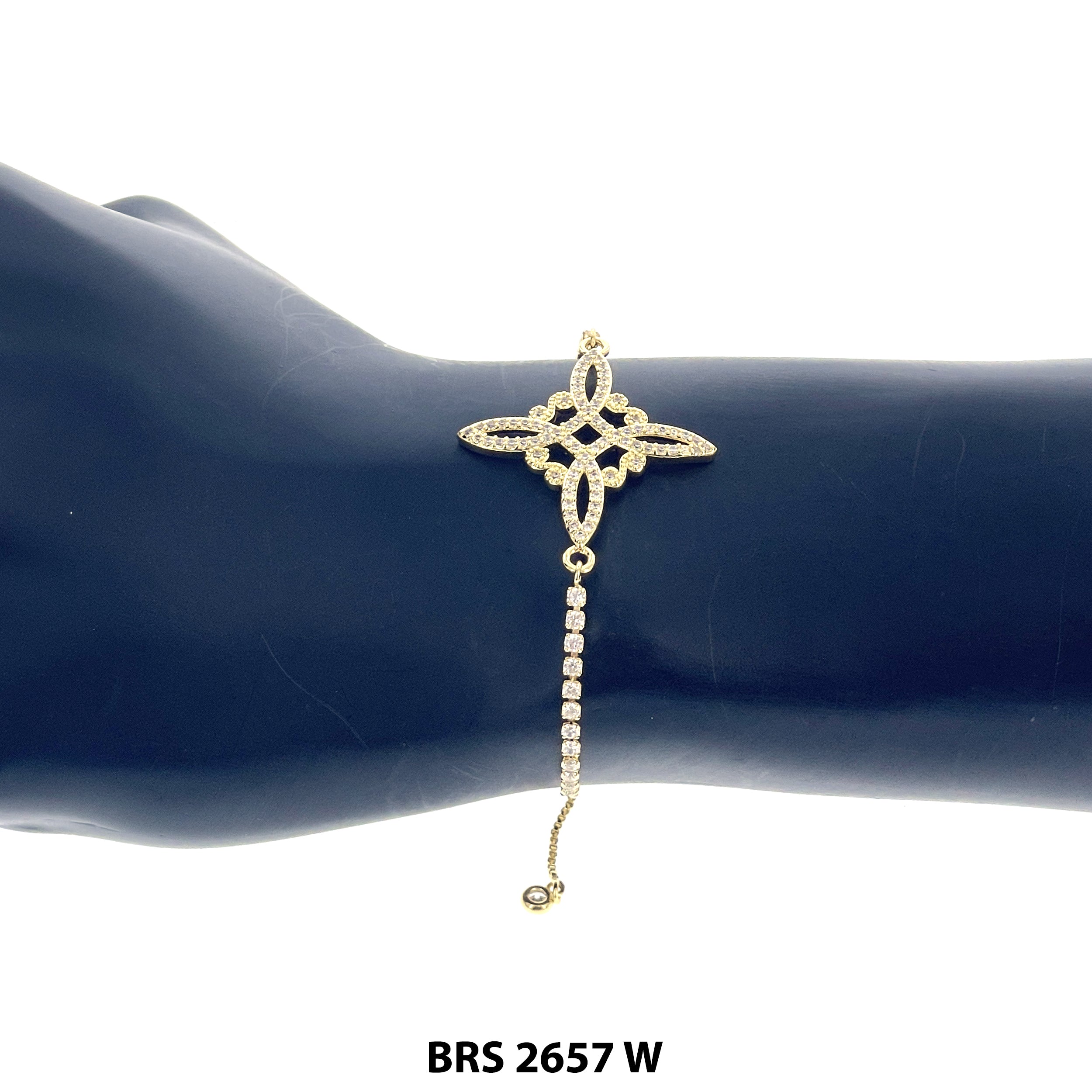 El Nudo De Brujas Adjustable Bracelet BRS 2657 W