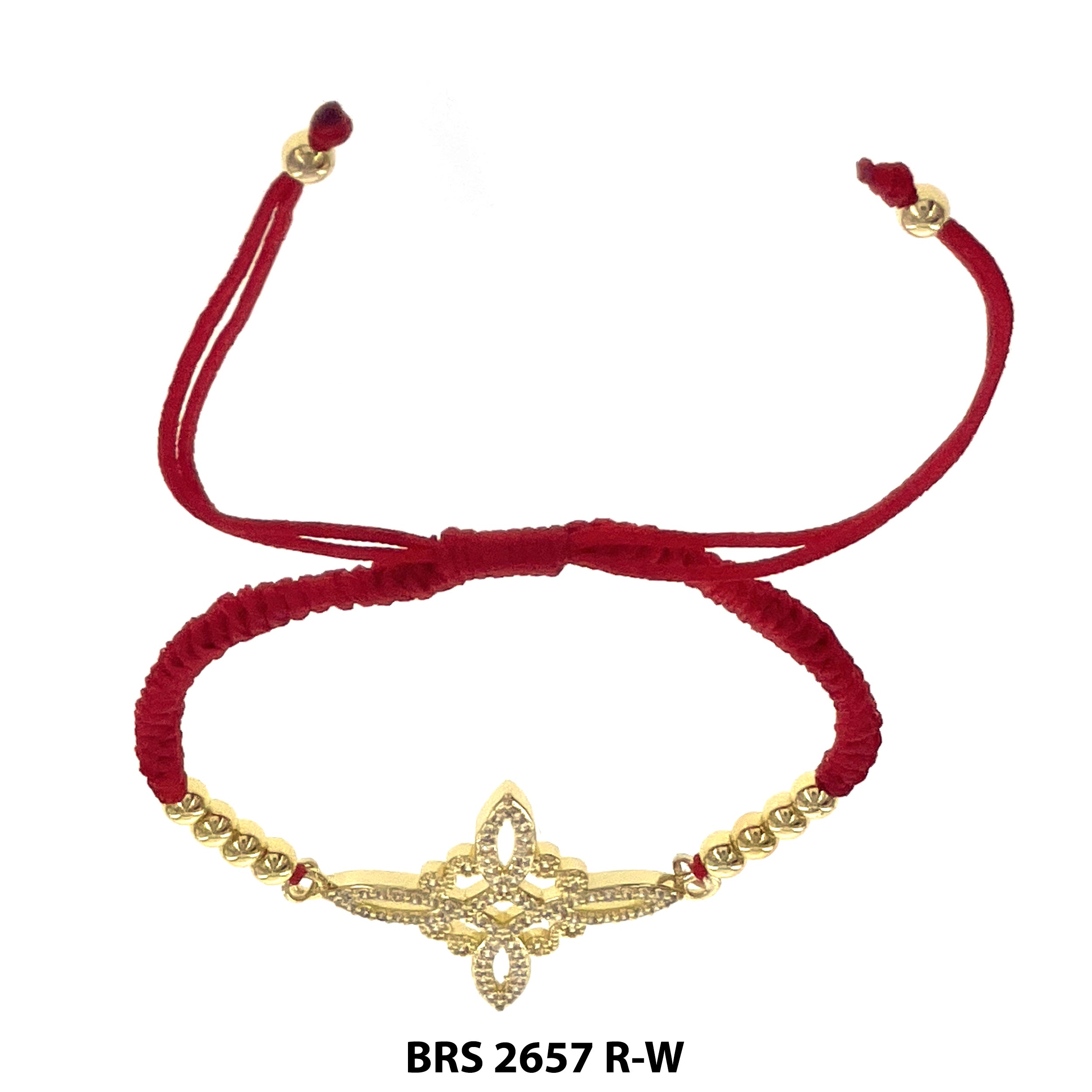 El Nudo De Brujas Adjustable Bracelet BRS 2657 R-W