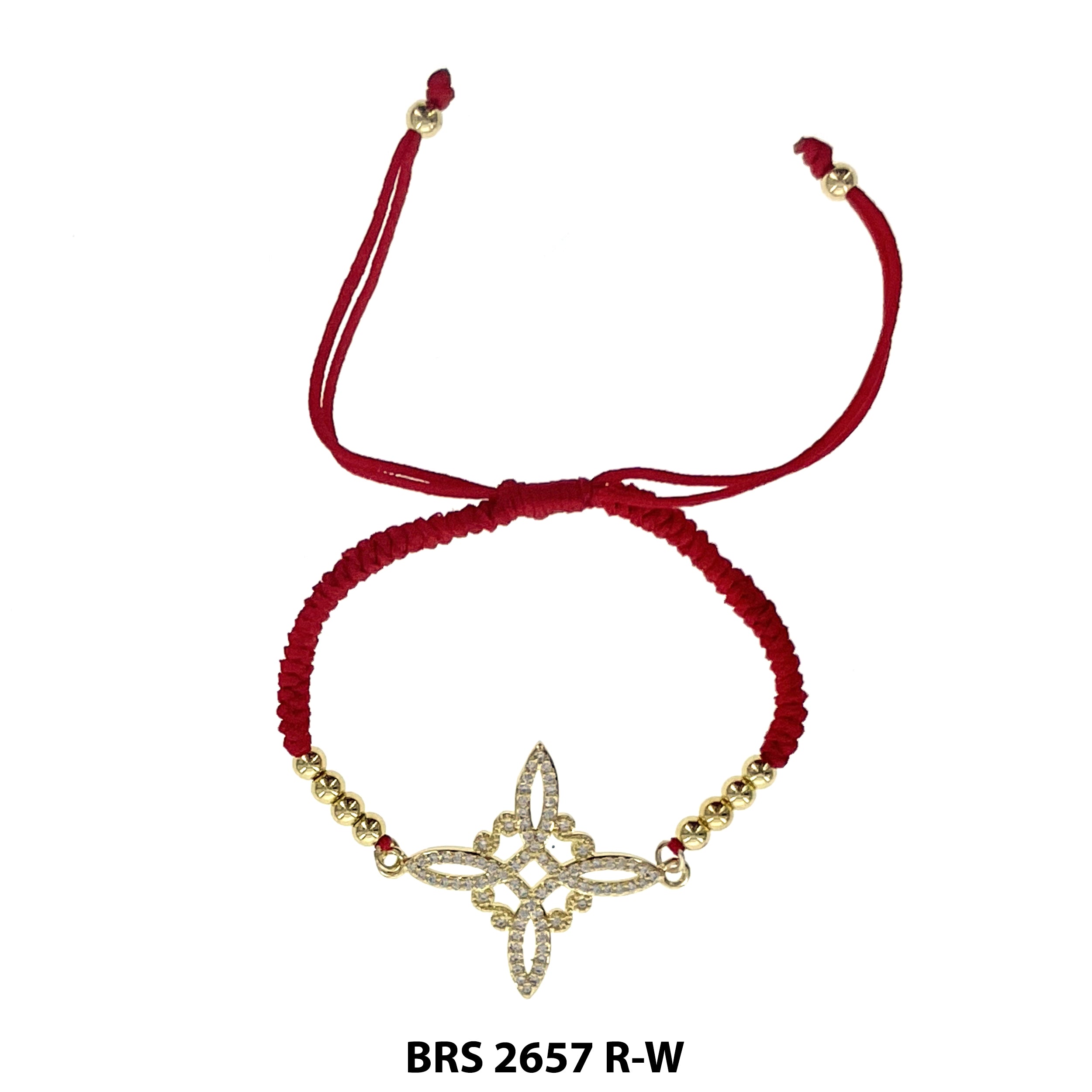 El Nudo De Brujas Adjustable Bracelet BRS 2657 R-W