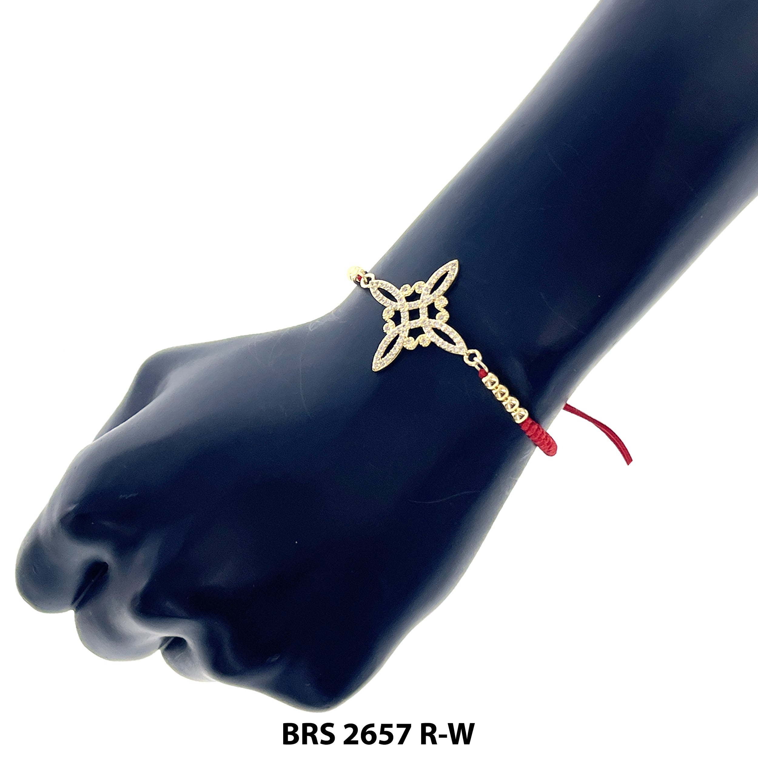 El Nudo De Brujas Adjustable Bracelet BRS 2657 R-W