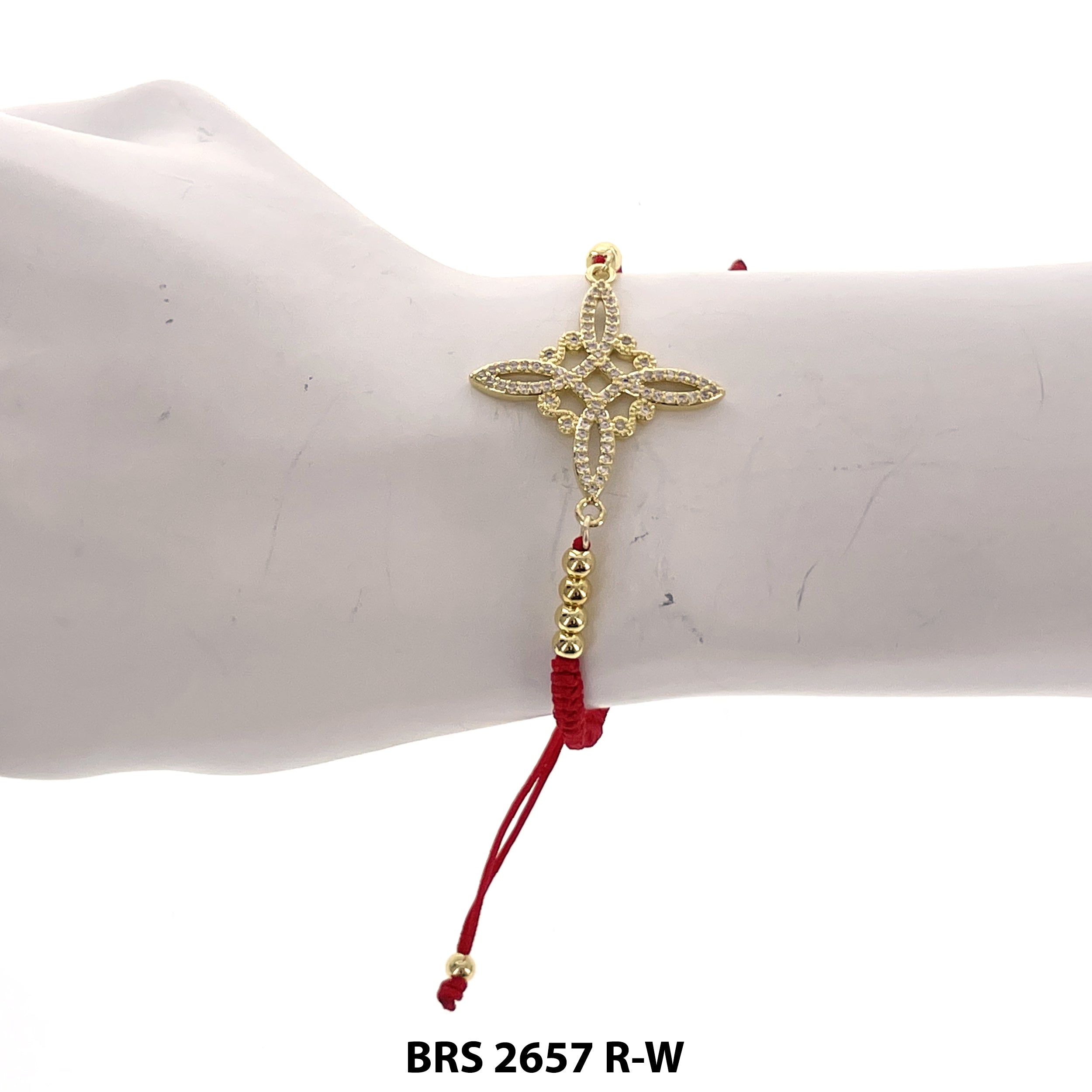 El Nudo De Brujas Adjustable Bracelet BRS 2657 R-W