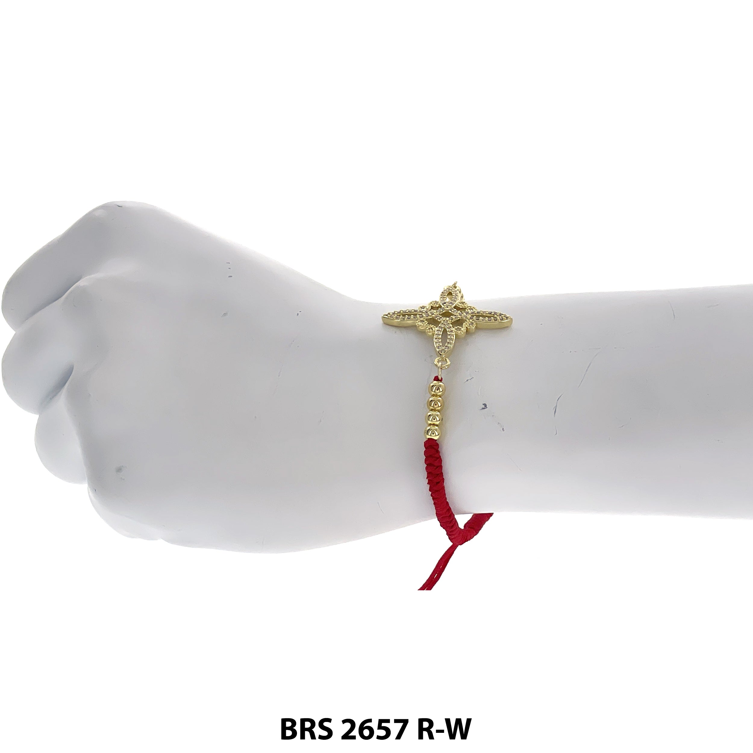 El Nudo De Brujas Adjustable Bracelet BRS 2657 R-W