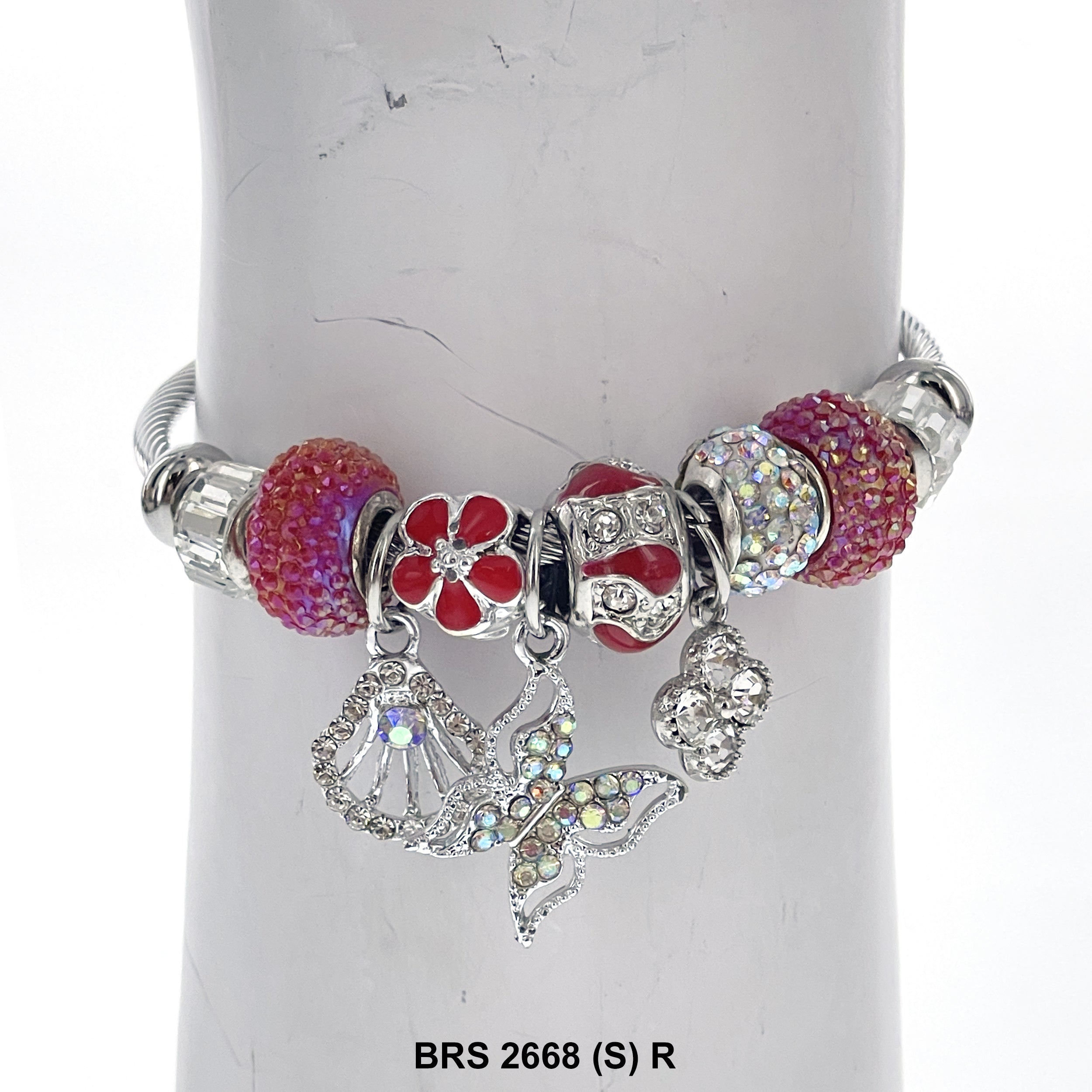 Hanging Charms Openable Bracelet BRS 2668 (S) R