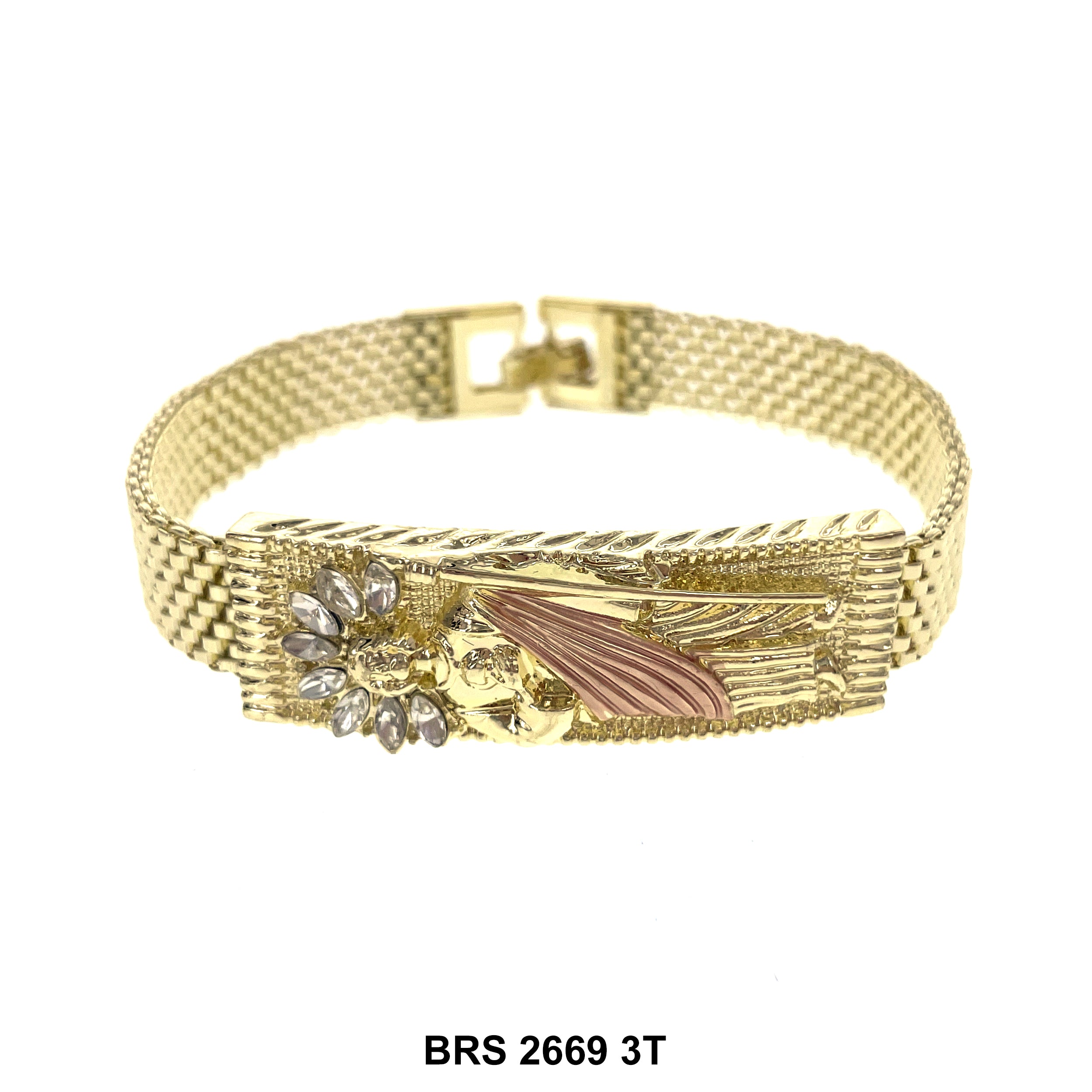 San Judas Men Bracelet BRS 2669 3T