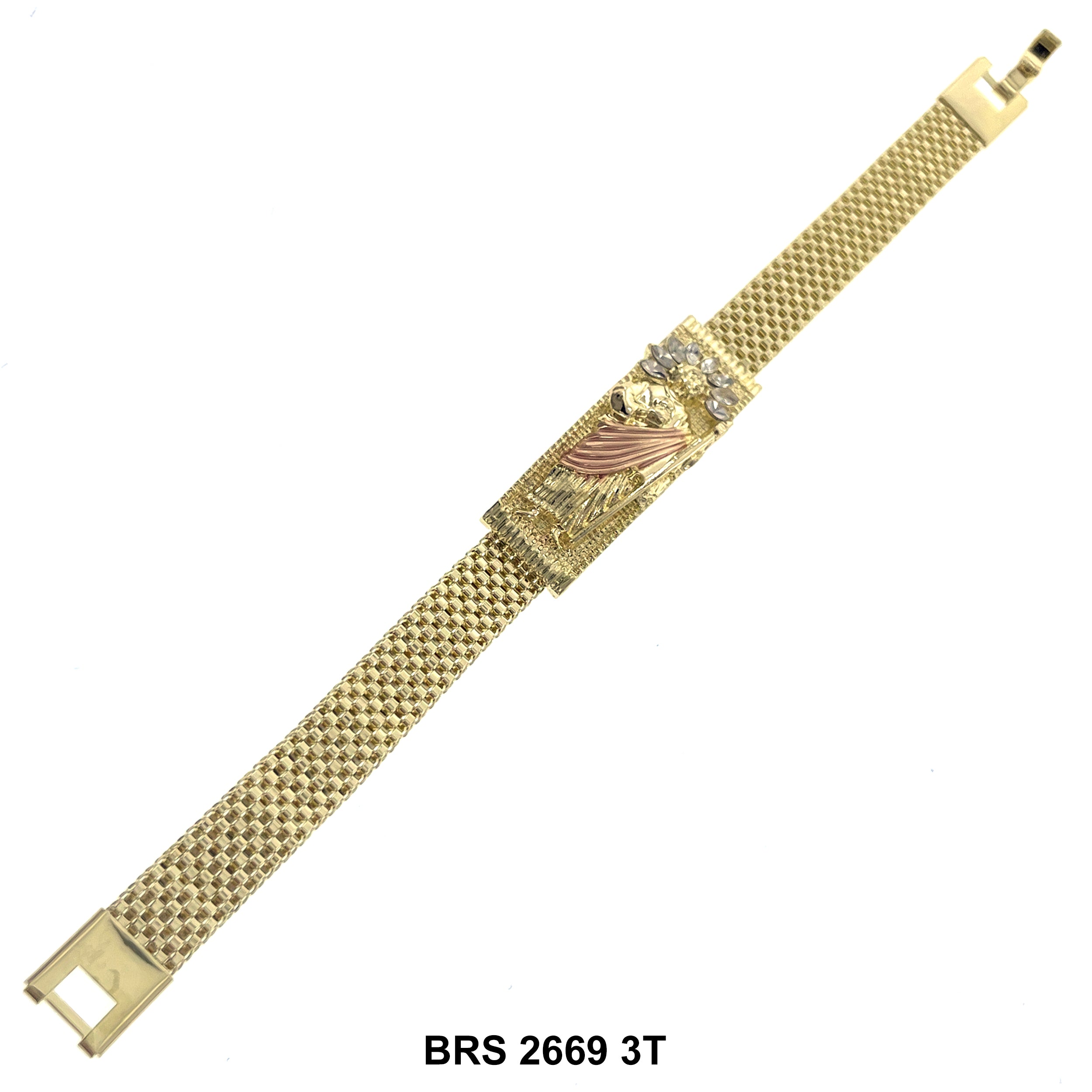 San Judas Men Bracelet BRS 2669 3T