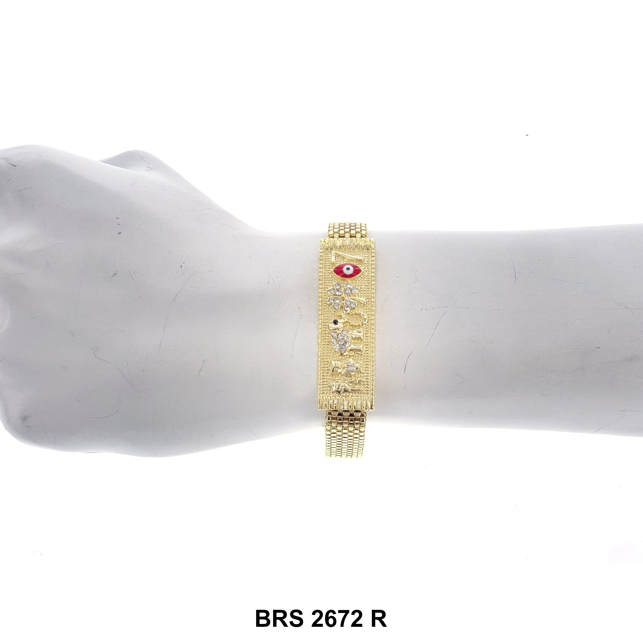 Pulsera Ajustable de Hilo Laughing Buddha BRS 1569 BL