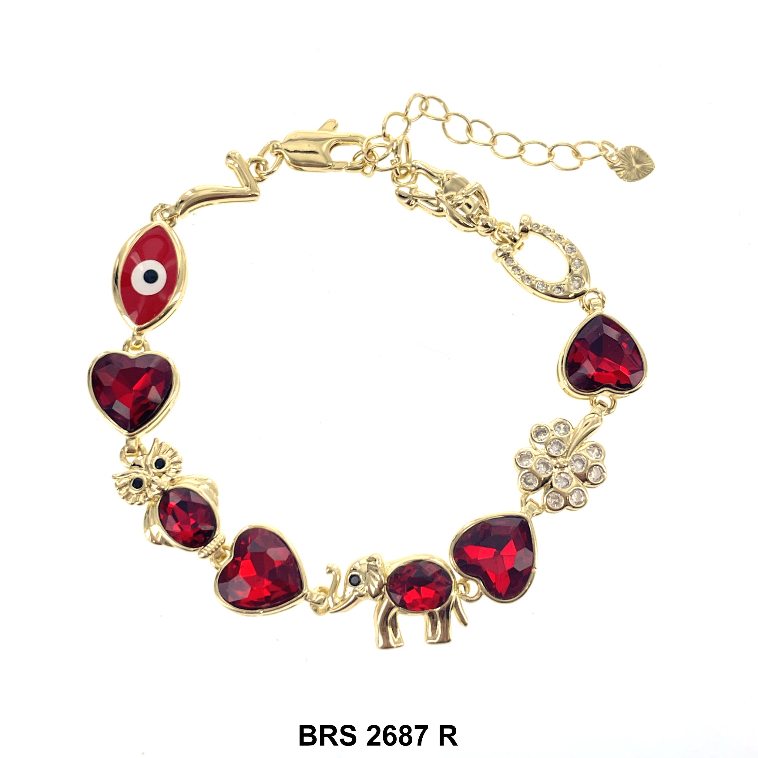 Pulsera mal de ojo de la suerte BRS 2189 M