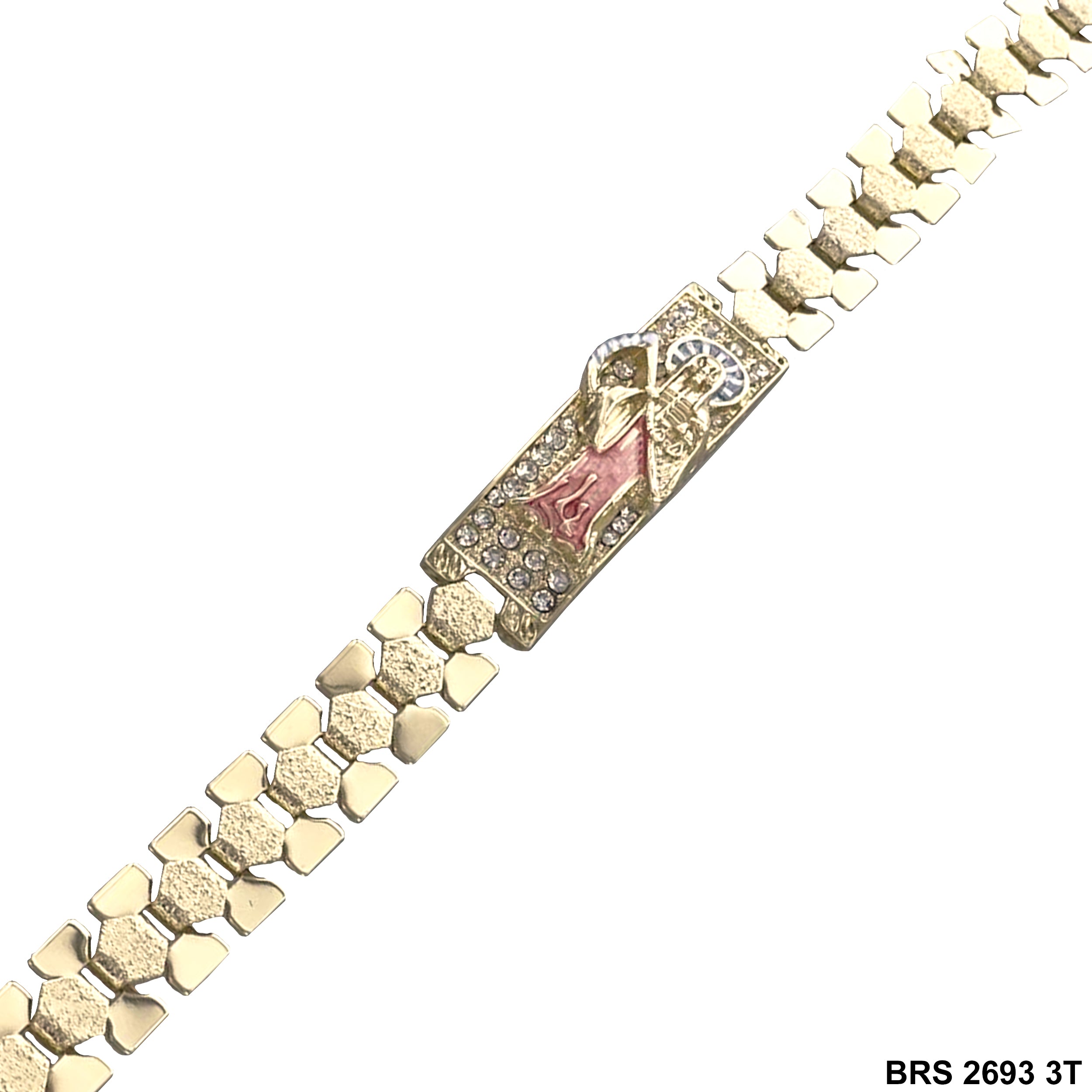 Santa Muerte Bracelet BRS 2693 3T