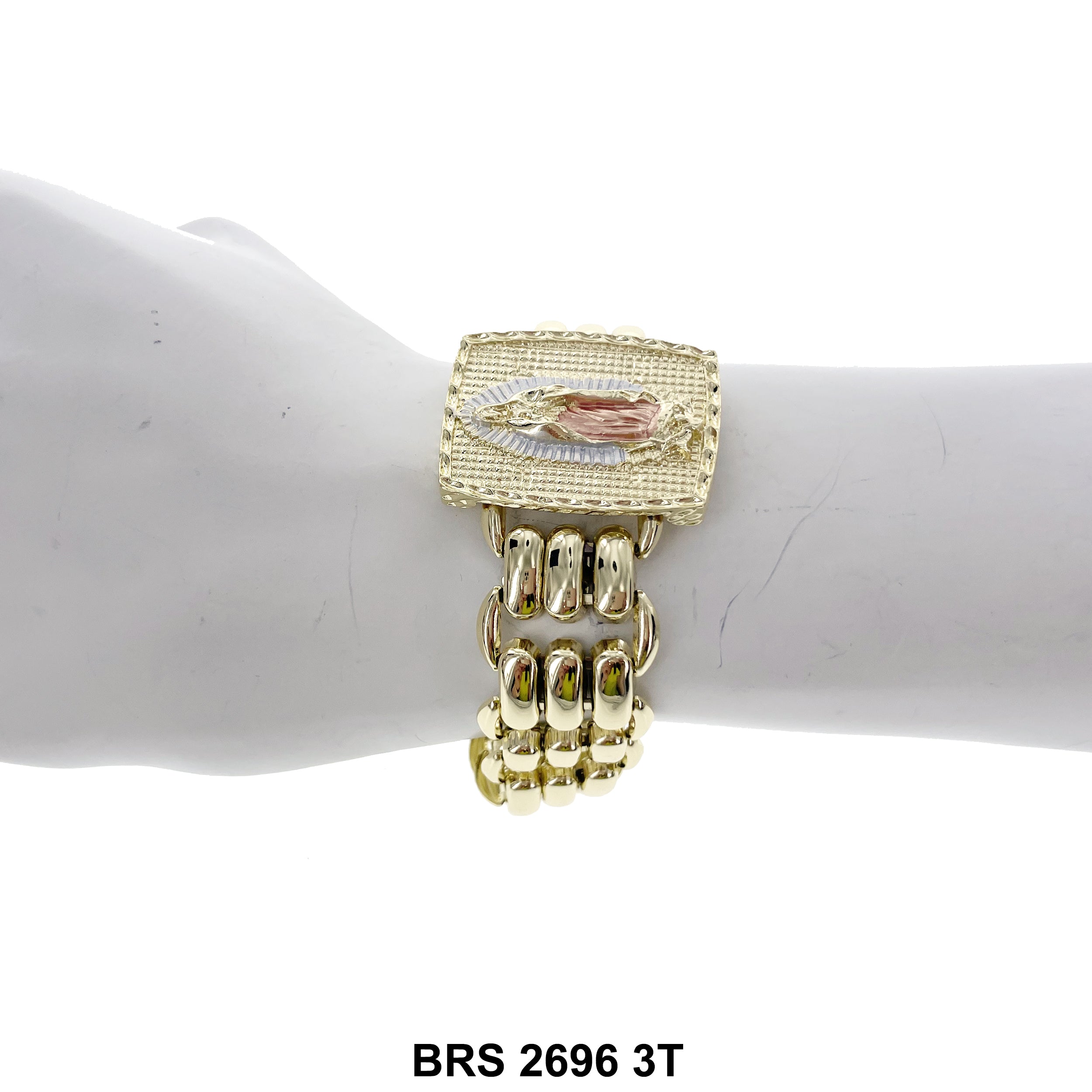 Guadalupe Plaque Bracelet BRS 2696 3T