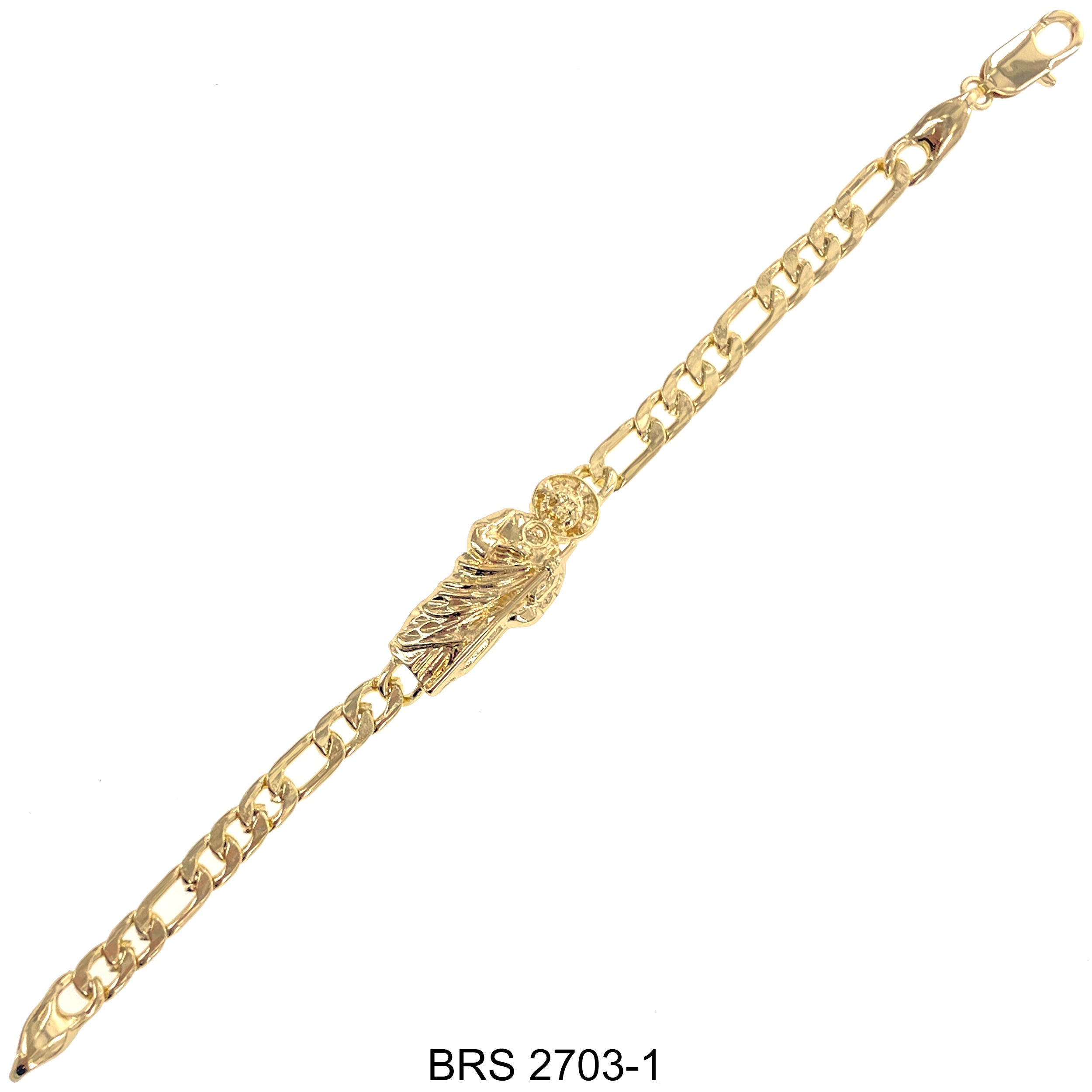 San Judas Chain Bracelet BRS 2703-1