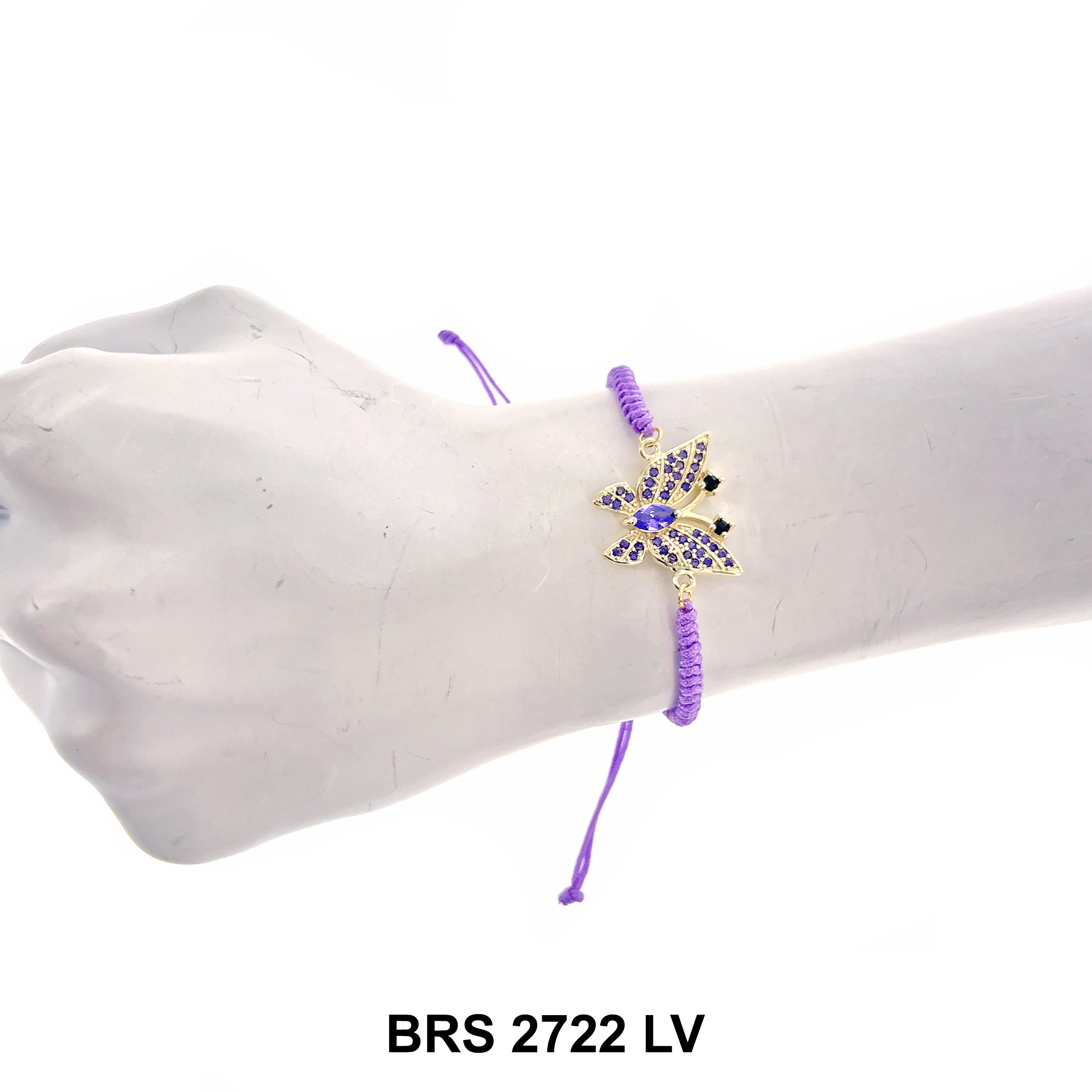 Butterfly Thread Bracelet BRS 2722 LV