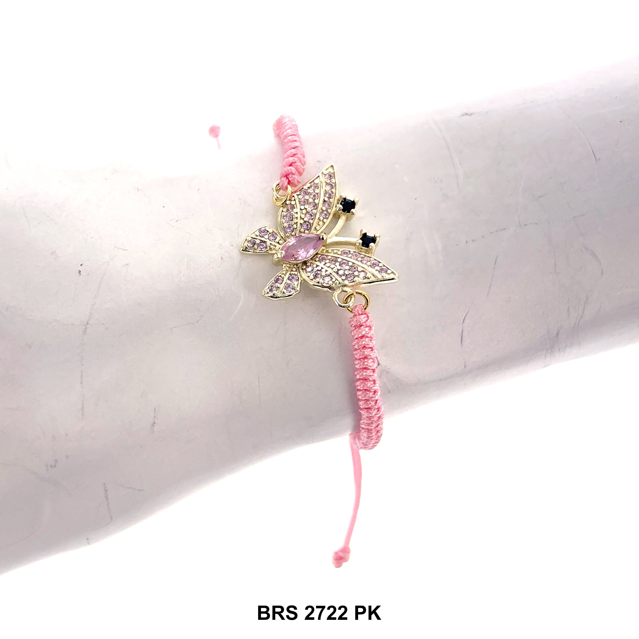 Butterfly Thread Bracelet BRS 2722 PK