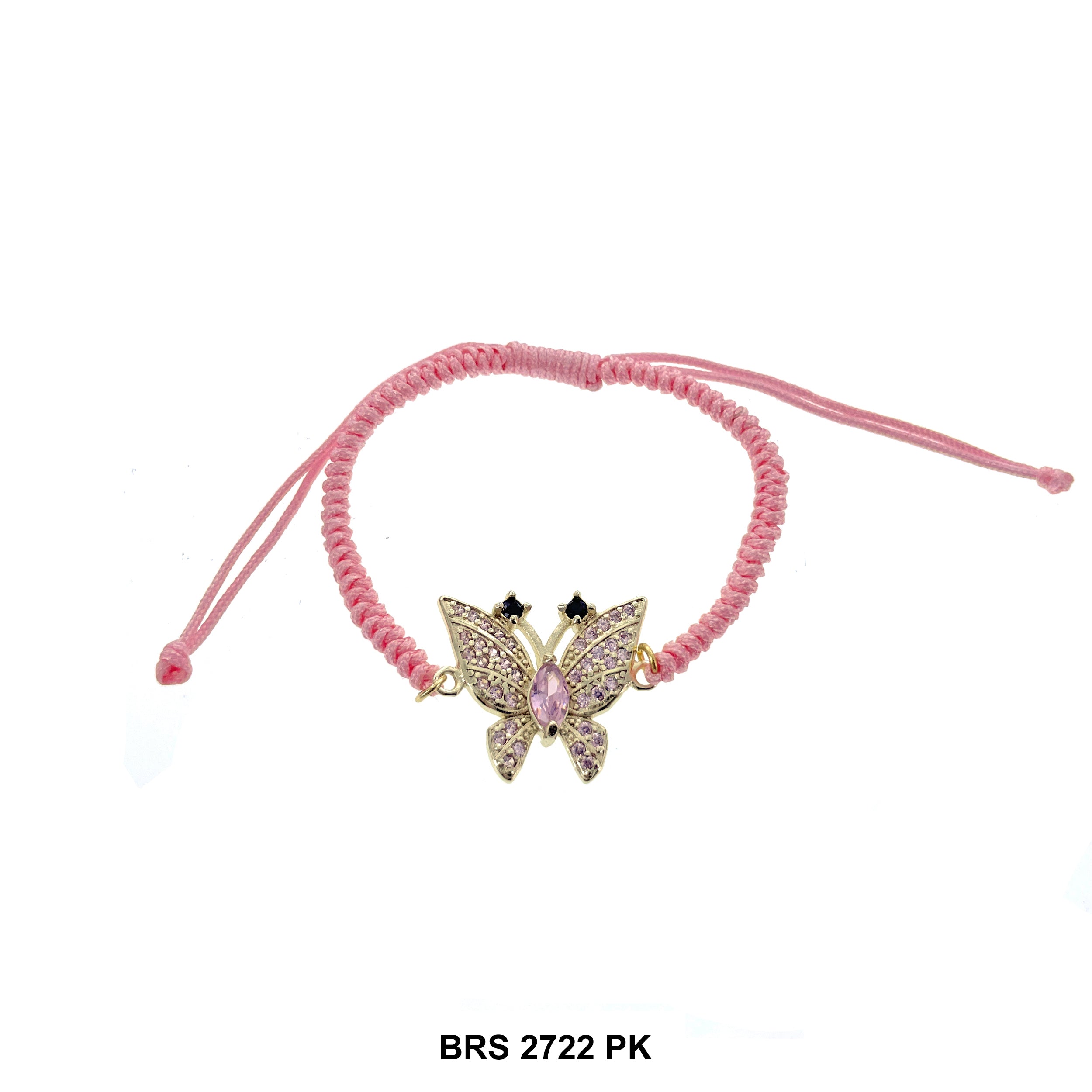 Butterfly Thread Bracelet BRS 2722 PK