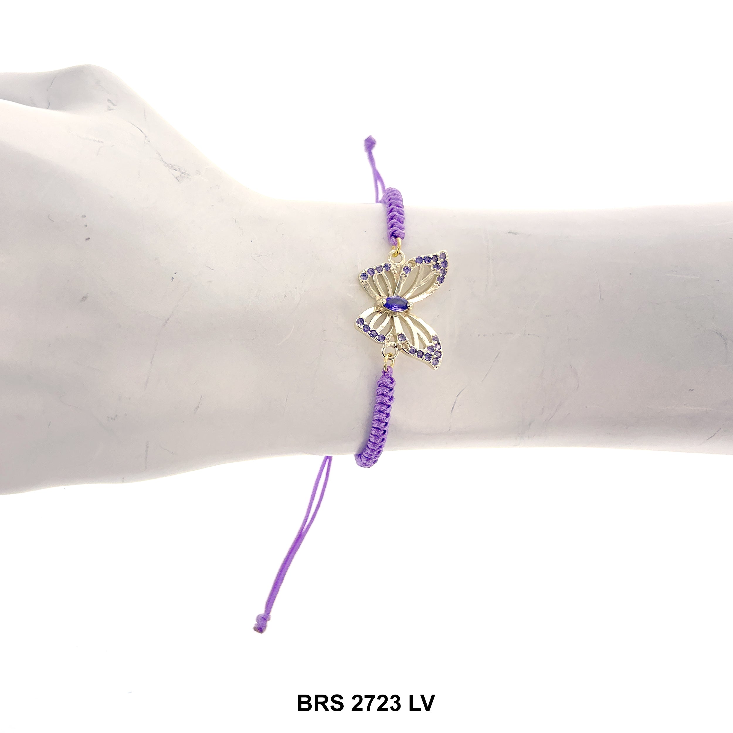 Butterfly Thread Bracelet BRS 2723 LV