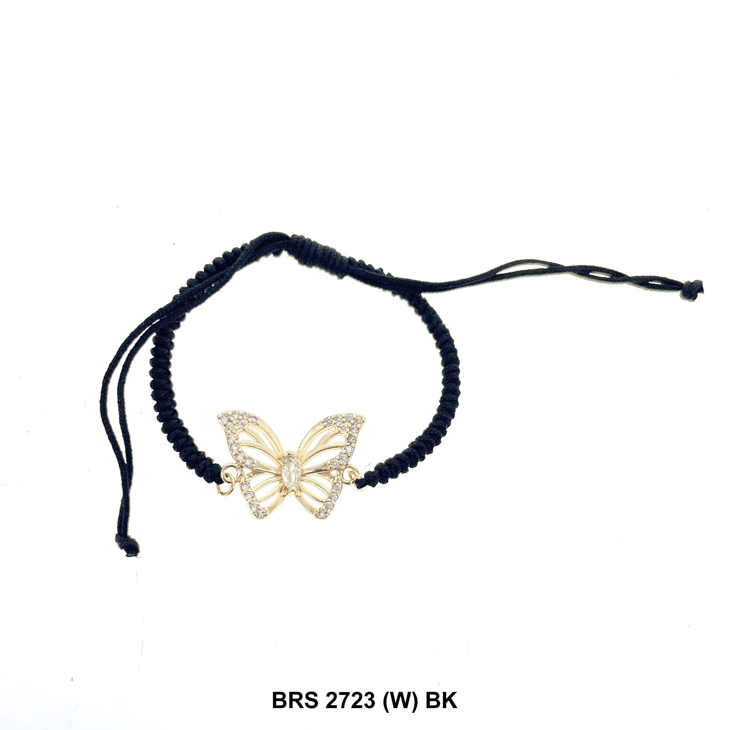 Butterfly Thread Bracelet BRS 2723 (W) BK