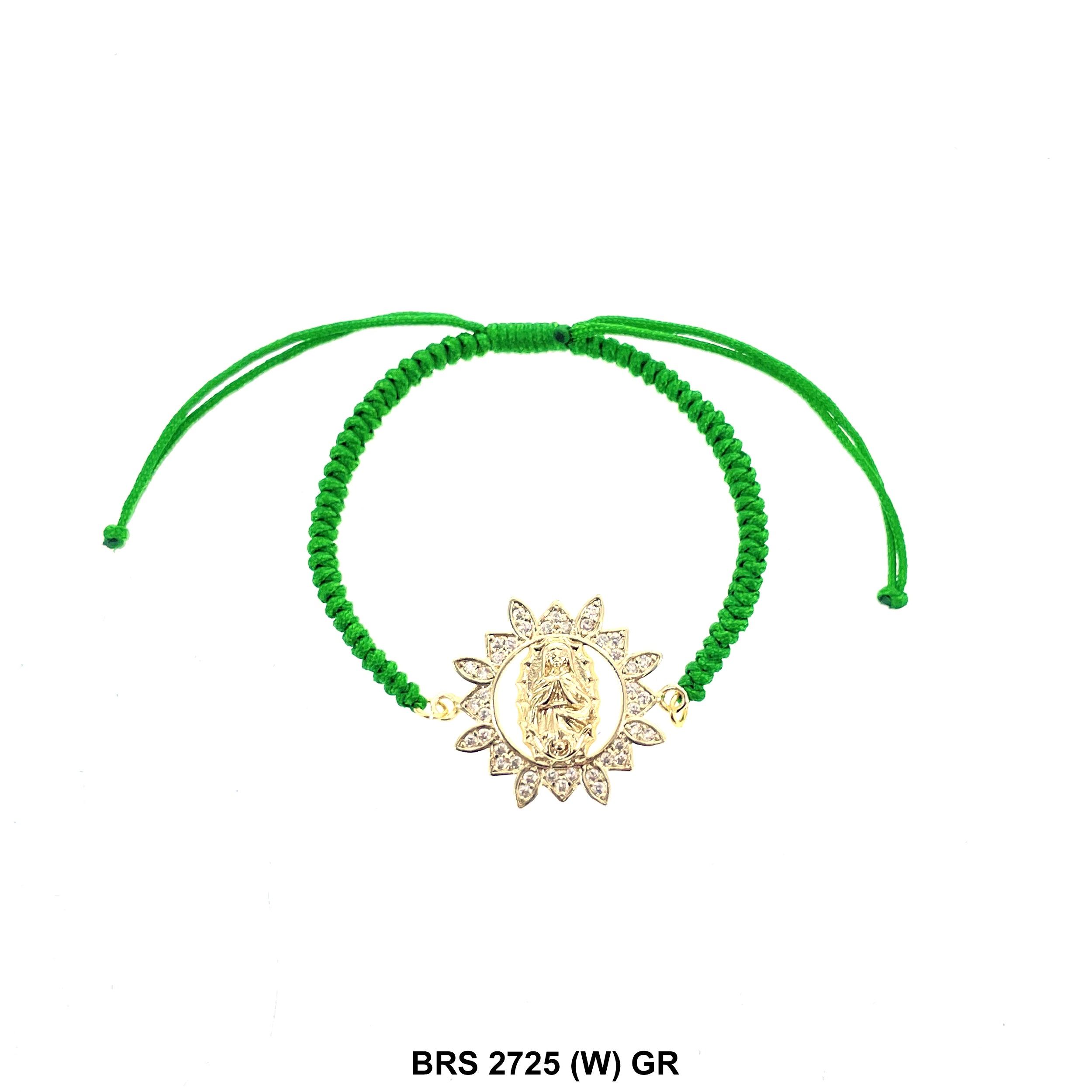 Guadalupe Thread Bracelet BRS 2725 (W) GR