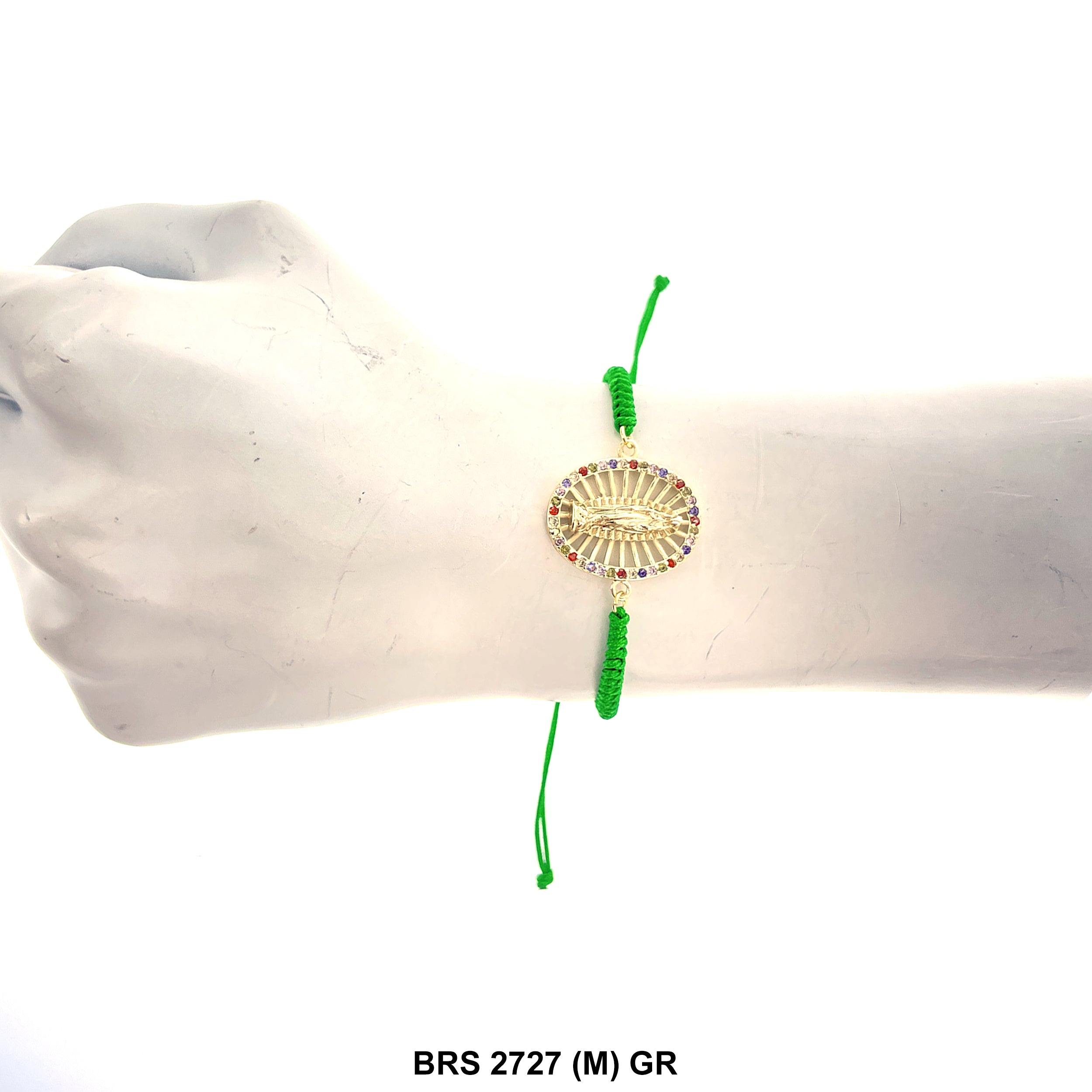 Guadalupe Thread Bracelet BRS 2727 (M) GR