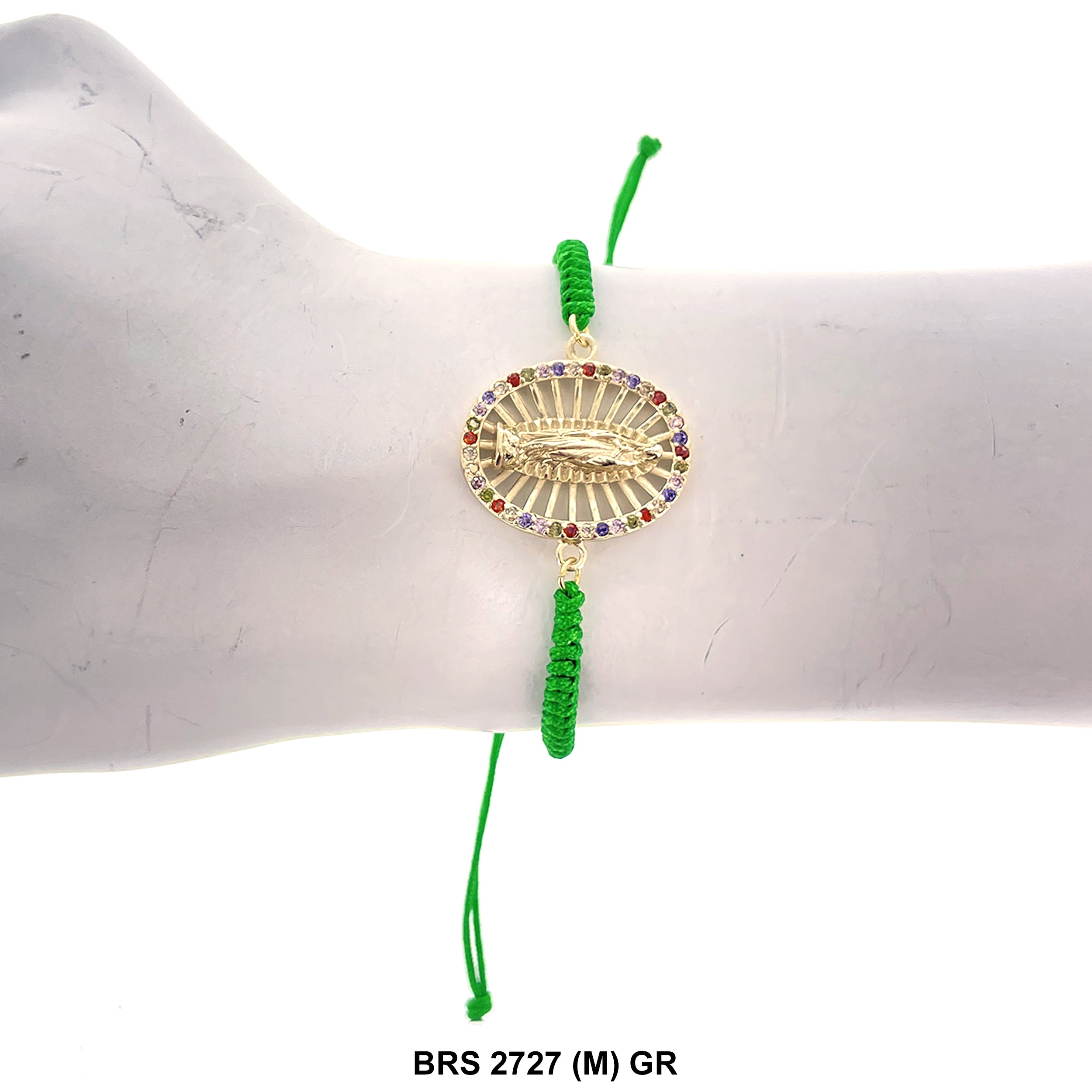 Guadalupe Thread Bracelet BRS 2727 (M) GR