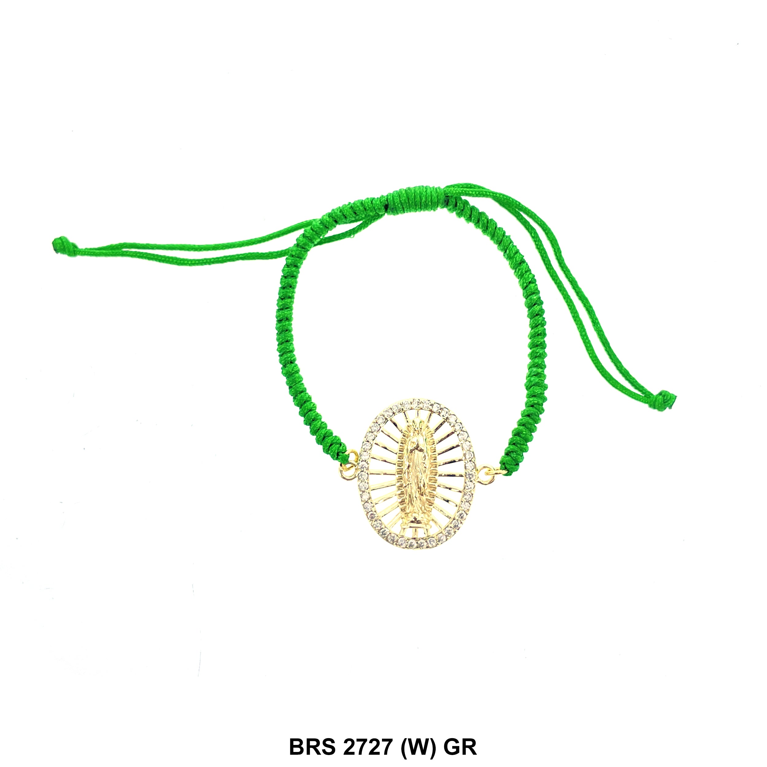 Guadalupe Thread Bracelet BRS 2727 (W) GR