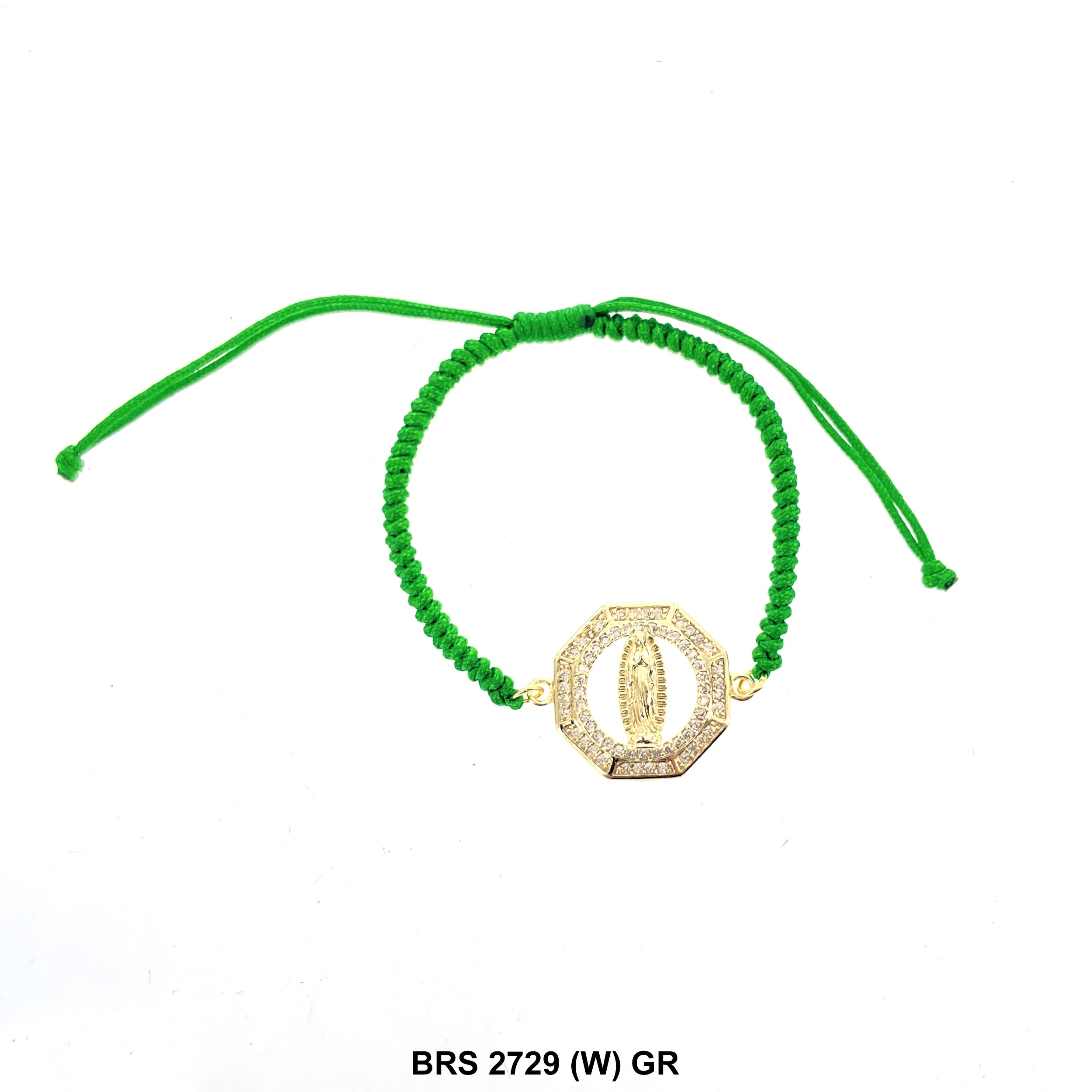 Guadalupe Thread Bracelet BRS 2729 (W) GR