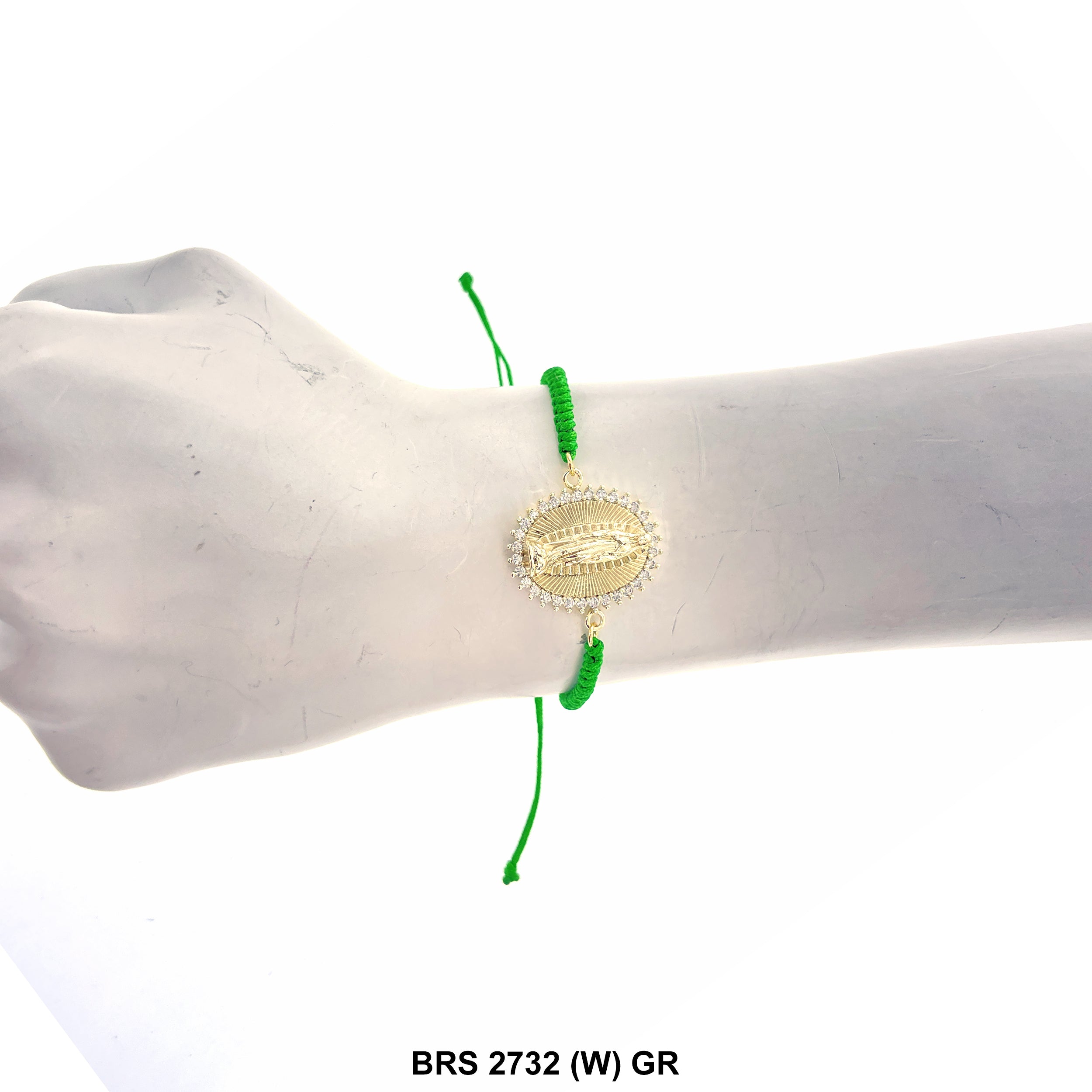Guadalupe Thread Bracelet BRS 2732 (W) GR – Kaashusa
